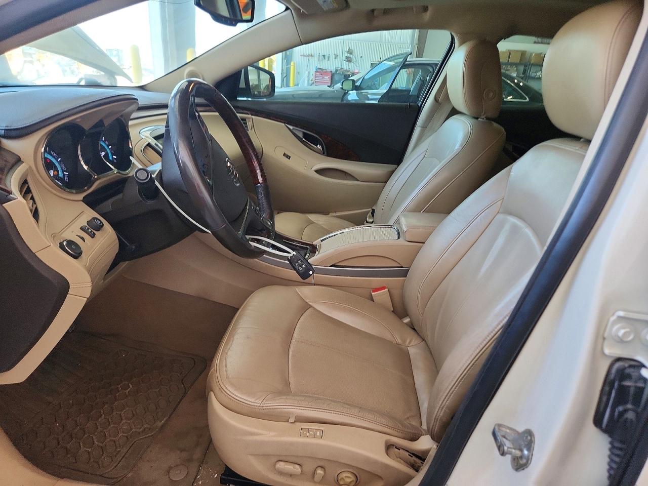 2011 Buick Lacrosse Cxl White vin: 1G4GD5ED9BF392256