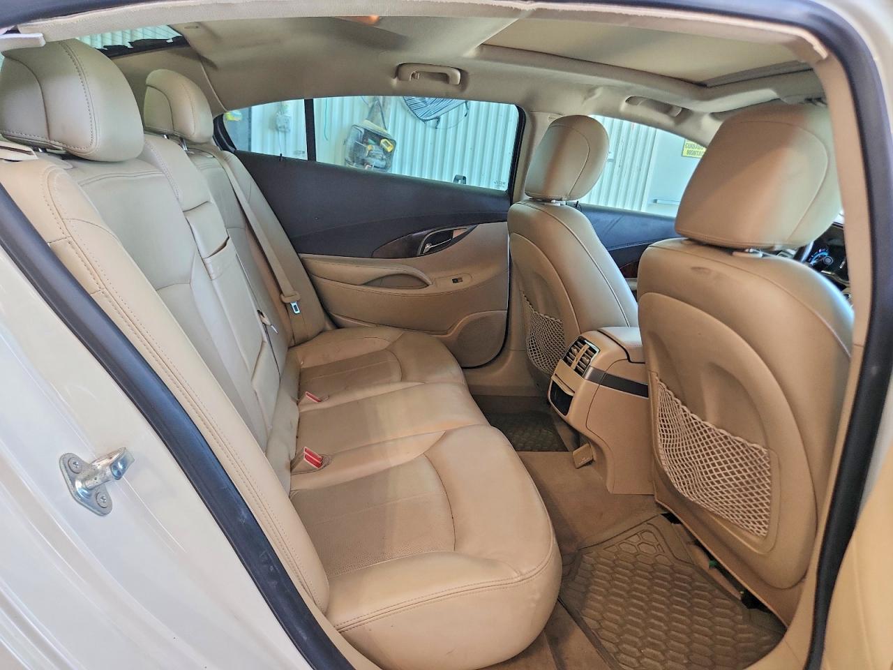 2011 Buick Lacrosse Cxl White vin: 1G4GD5ED9BF392256