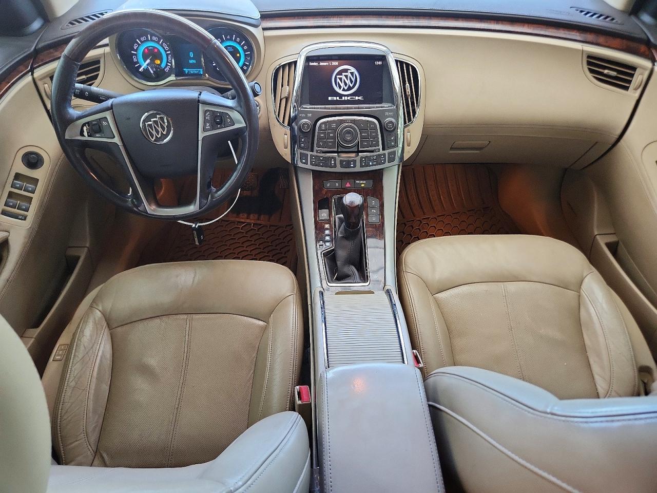 2011 Buick Lacrosse Cxl White vin: 1G4GD5ED9BF392256