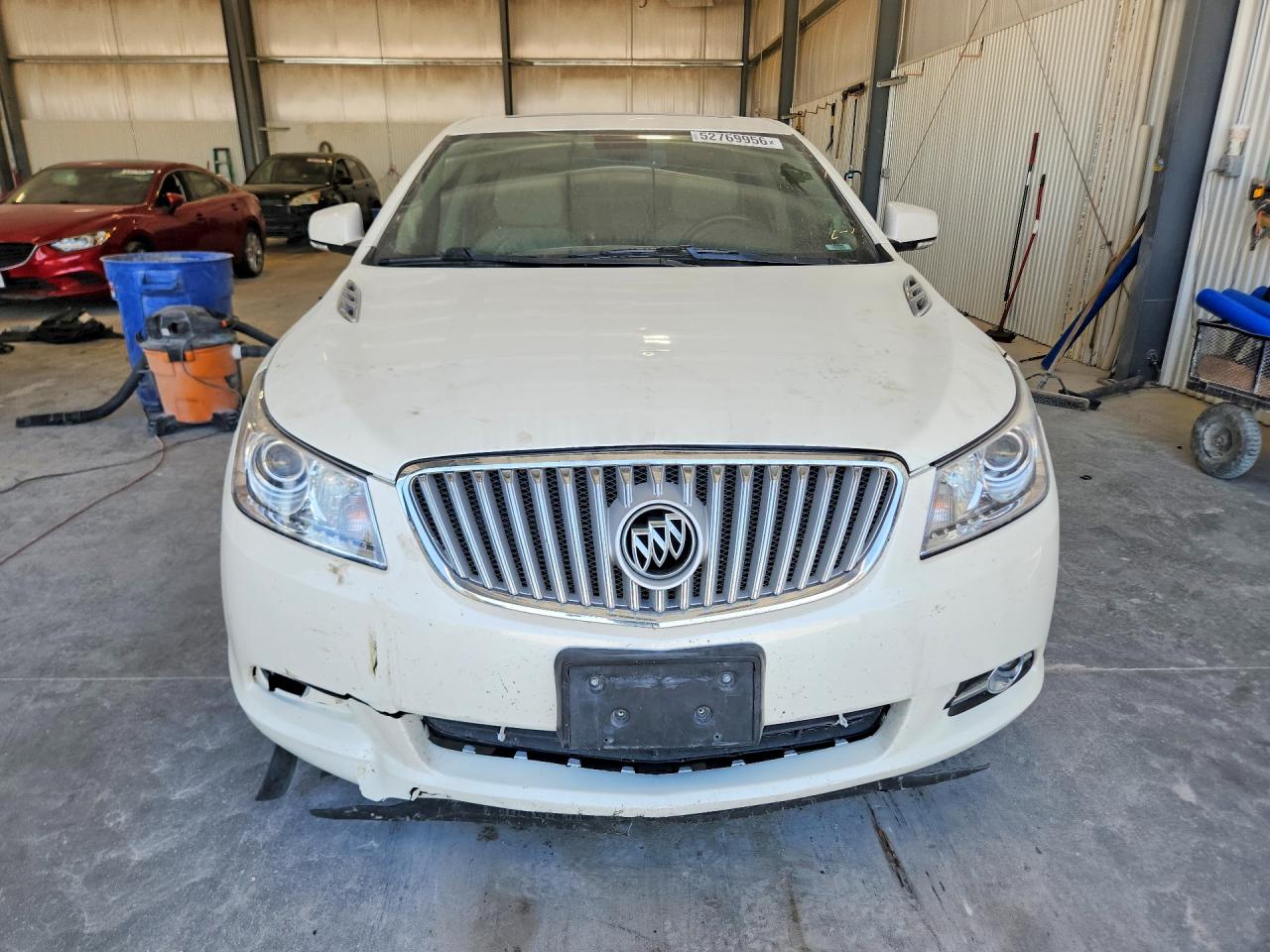 2011 Buick Lacrosse Cxl White vin: 1G4GD5ED9BF392256