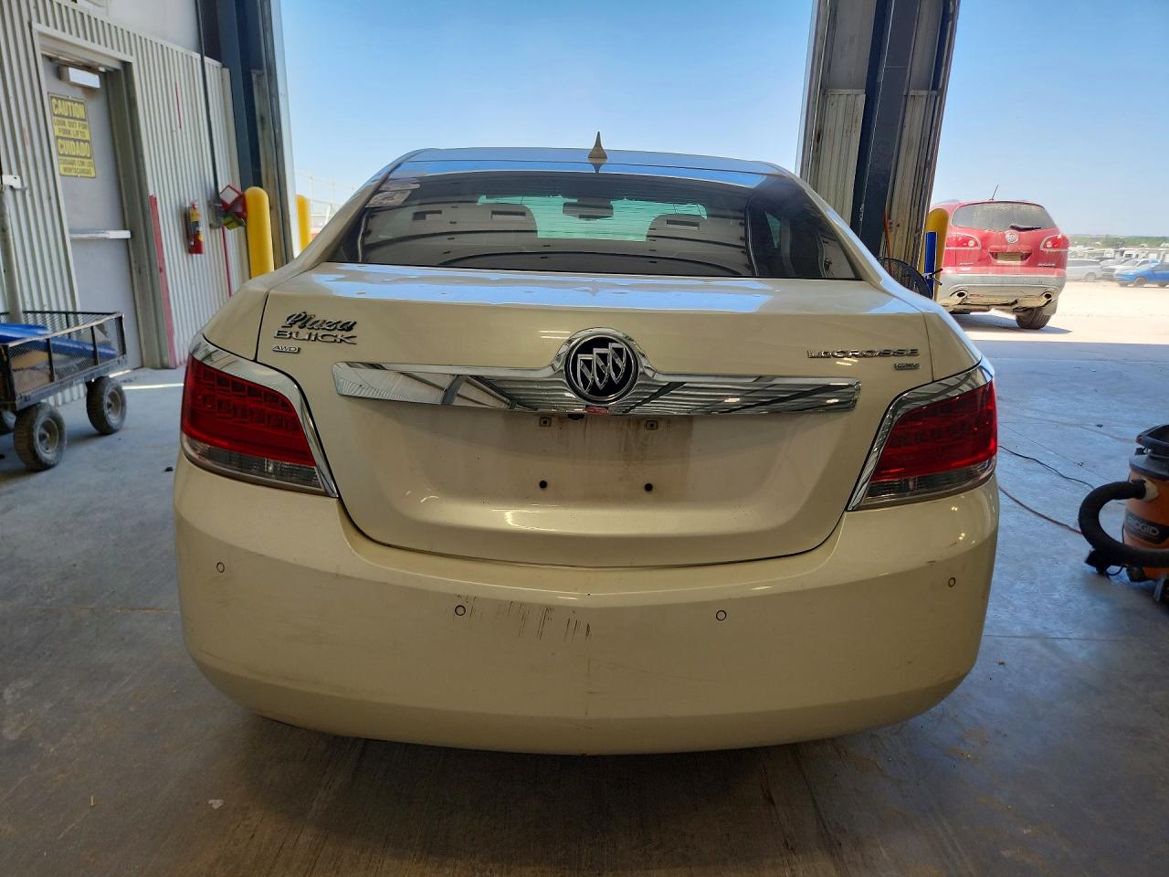 2011 Buick Lacrosse Cxl White vin: 1G4GD5ED9BF392256
