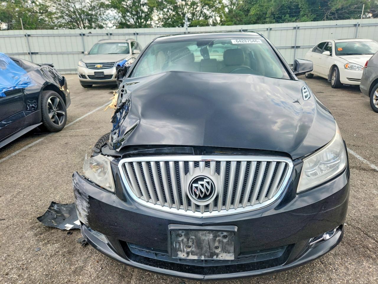 2010 Buick Lacrosse Cxl Black vin: 1G4GD5EG0AF222151