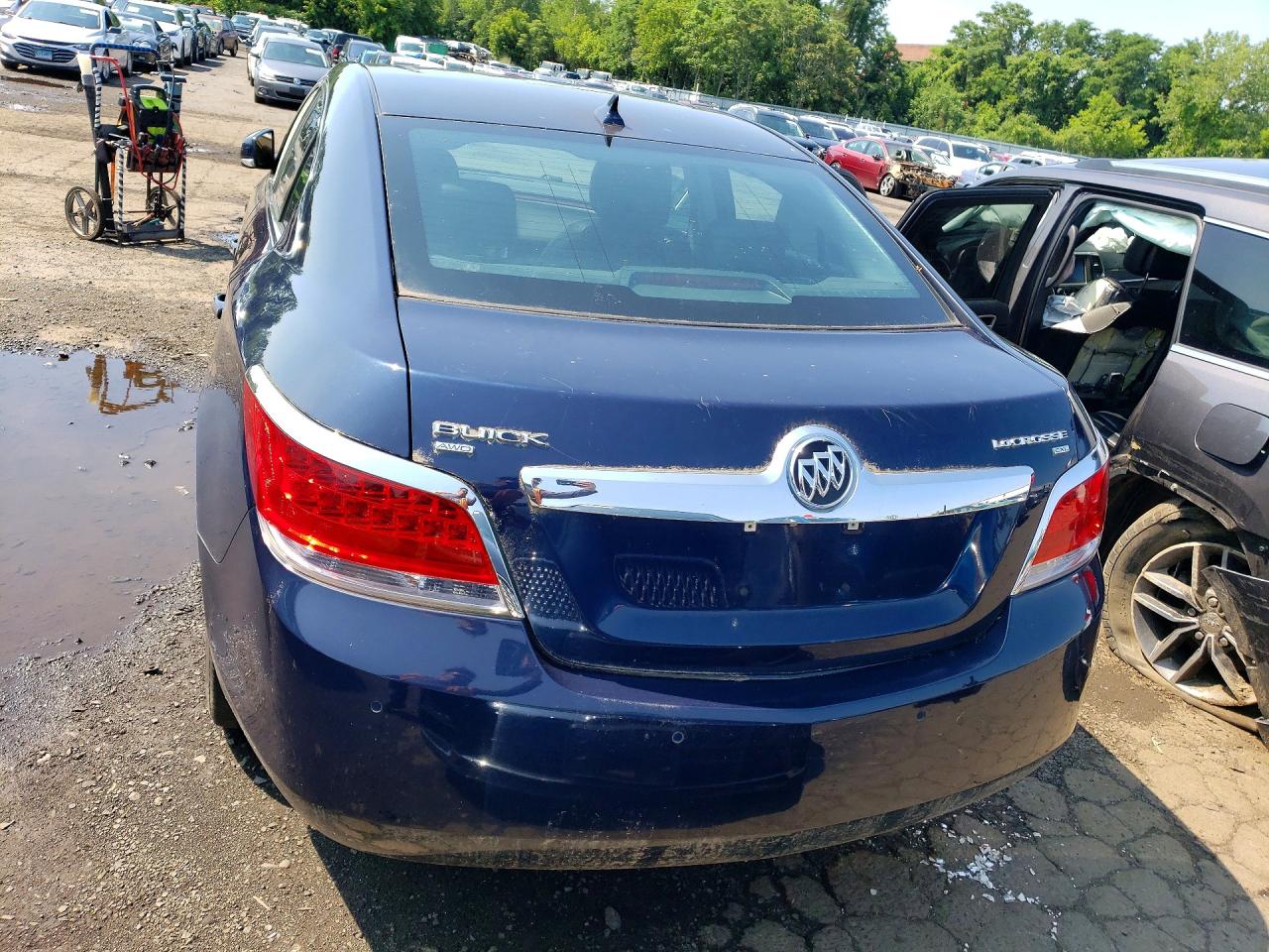 2010 Buick Lacrosse Cxl Blue vin: 1G4GD5EG1AF308312