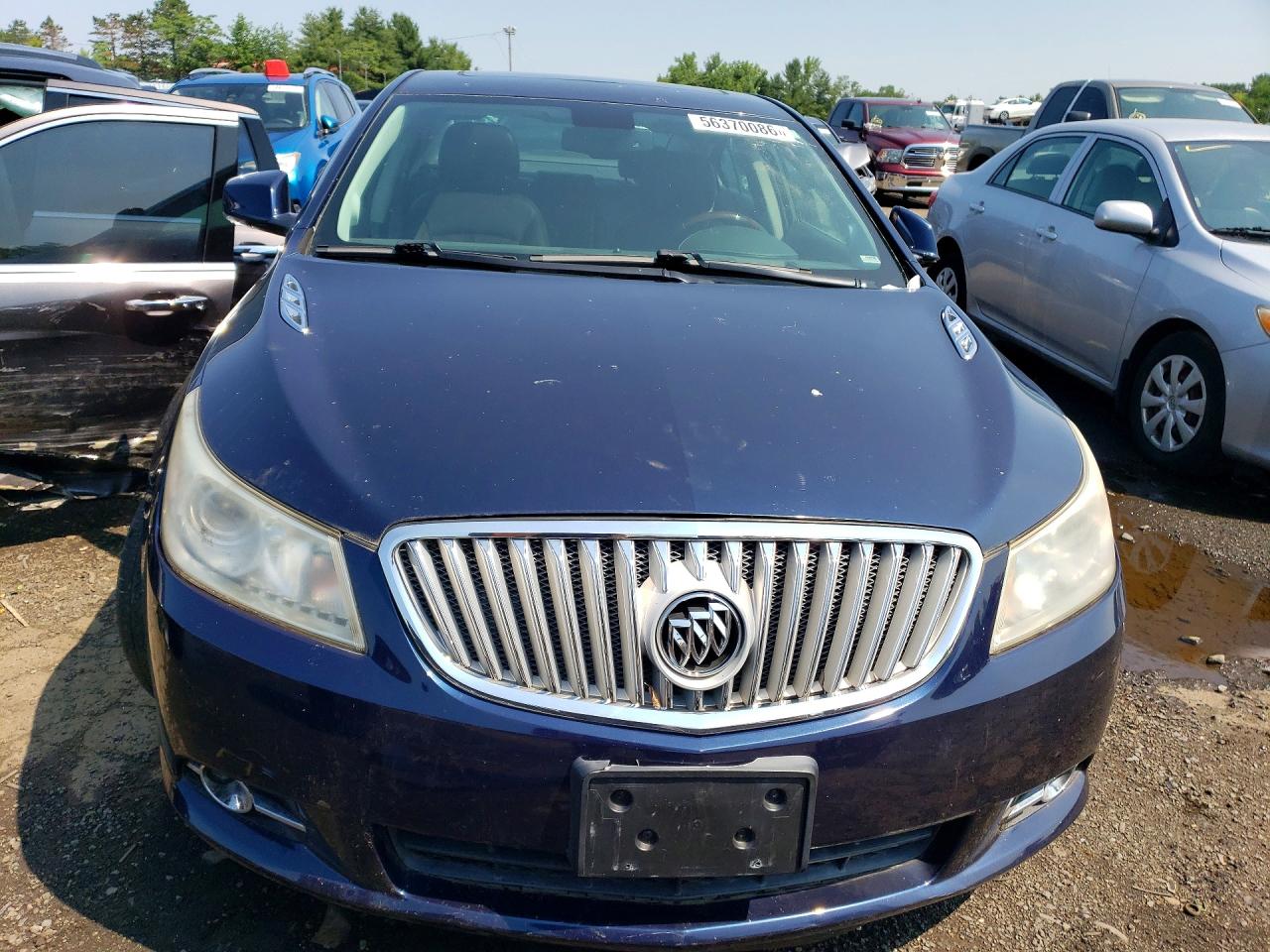 2010 Buick Lacrosse Cxl Blue vin: 1G4GD5EG1AF308312