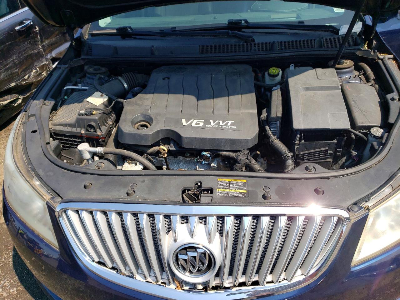 2010 Buick Lacrosse Cxl Blue vin: 1G4GD5EG1AF308312
