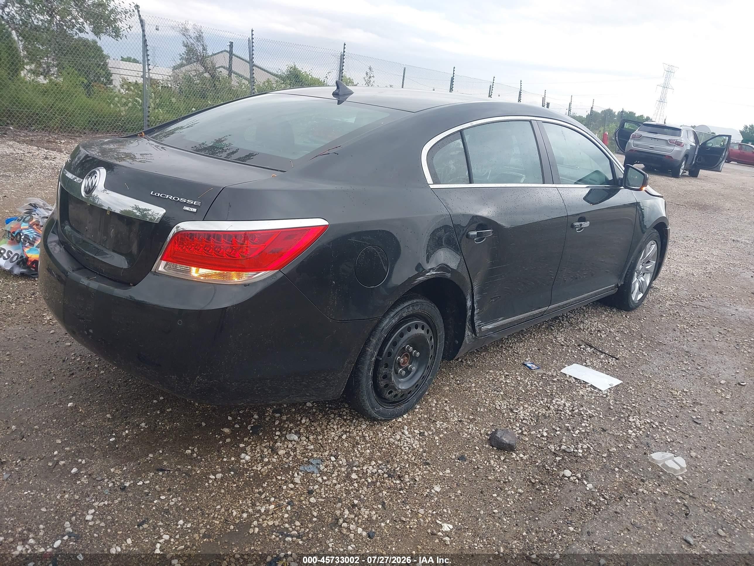 2010 Buick Lacrosse Cxl Black vin: 1G4GD5EG6AF146810