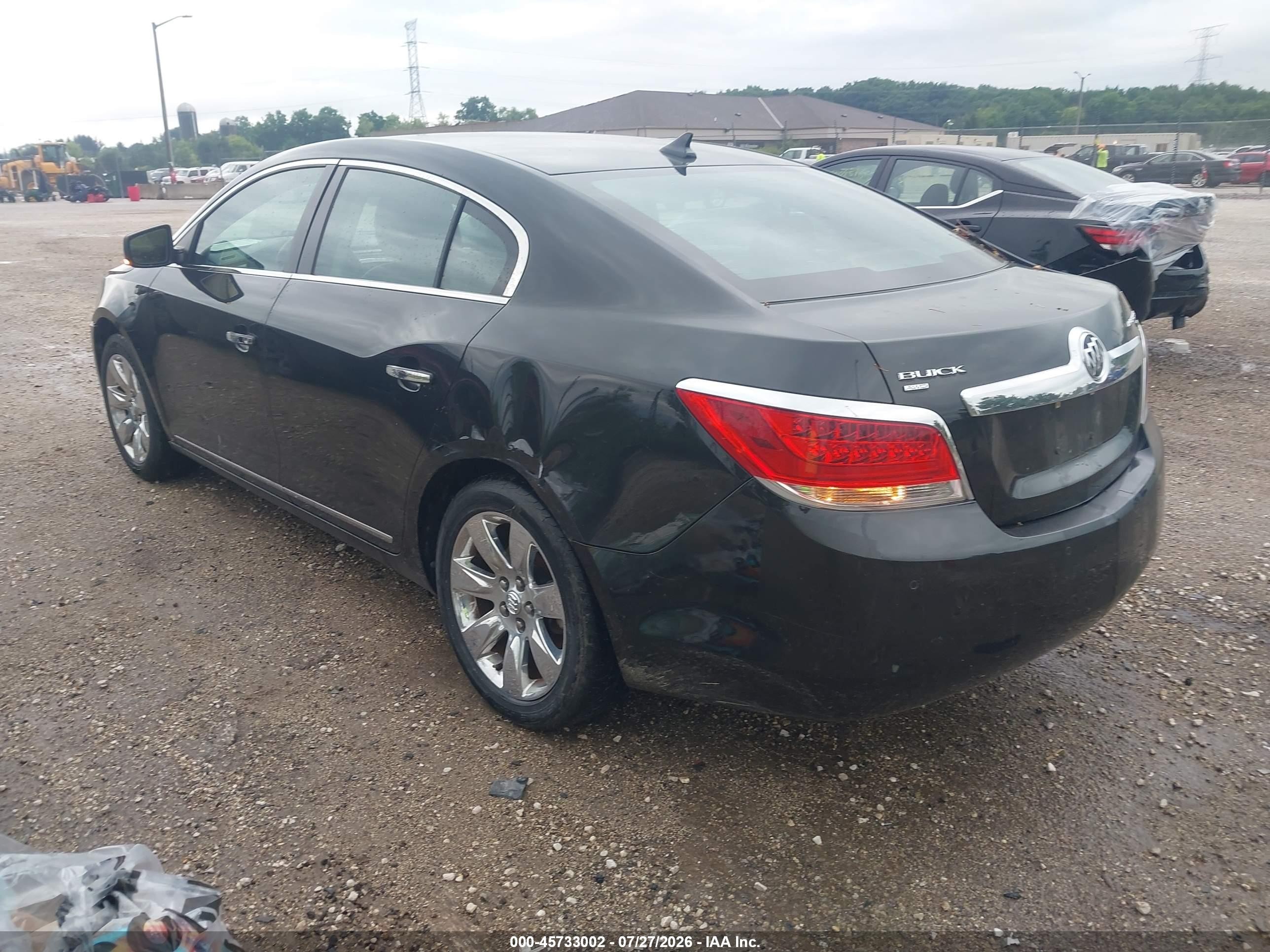 2010 Buick Lacrosse Cxl Black vin: 1G4GD5EG6AF146810