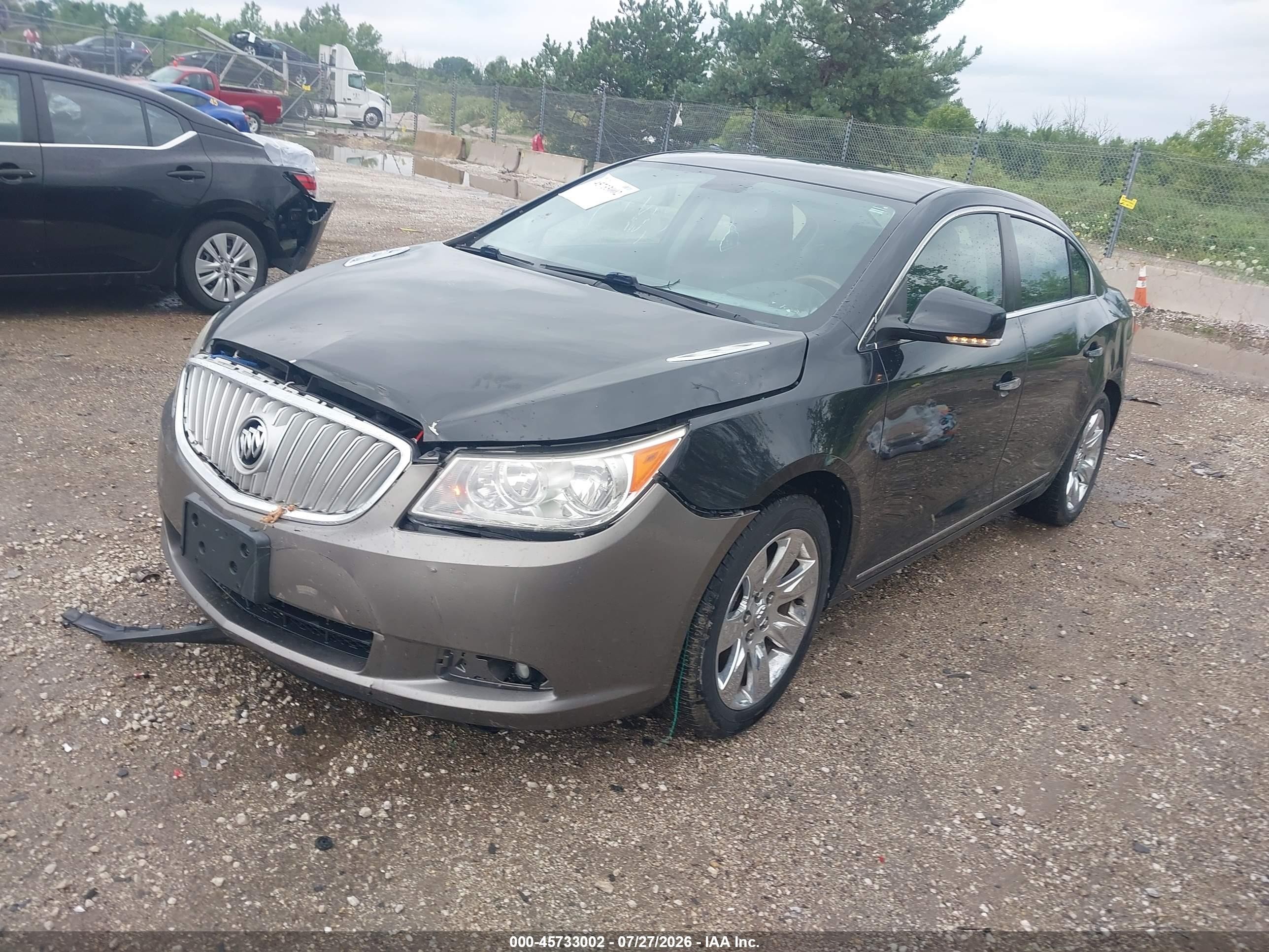 2010 Buick Lacrosse Cxl Black vin: 1G4GD5EG6AF146810