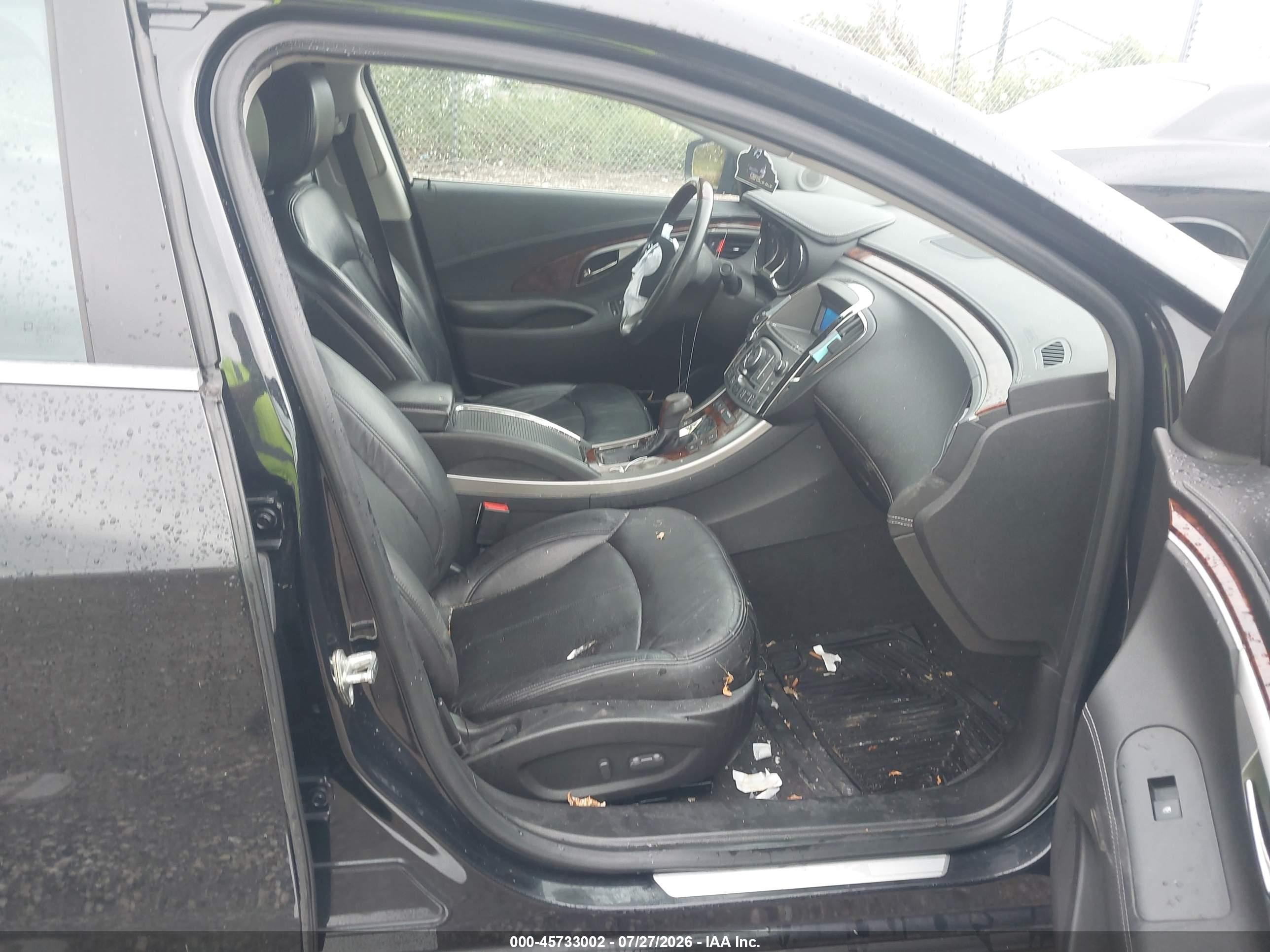 2010 Buick Lacrosse Cxl Black vin: 1G4GD5EG6AF146810