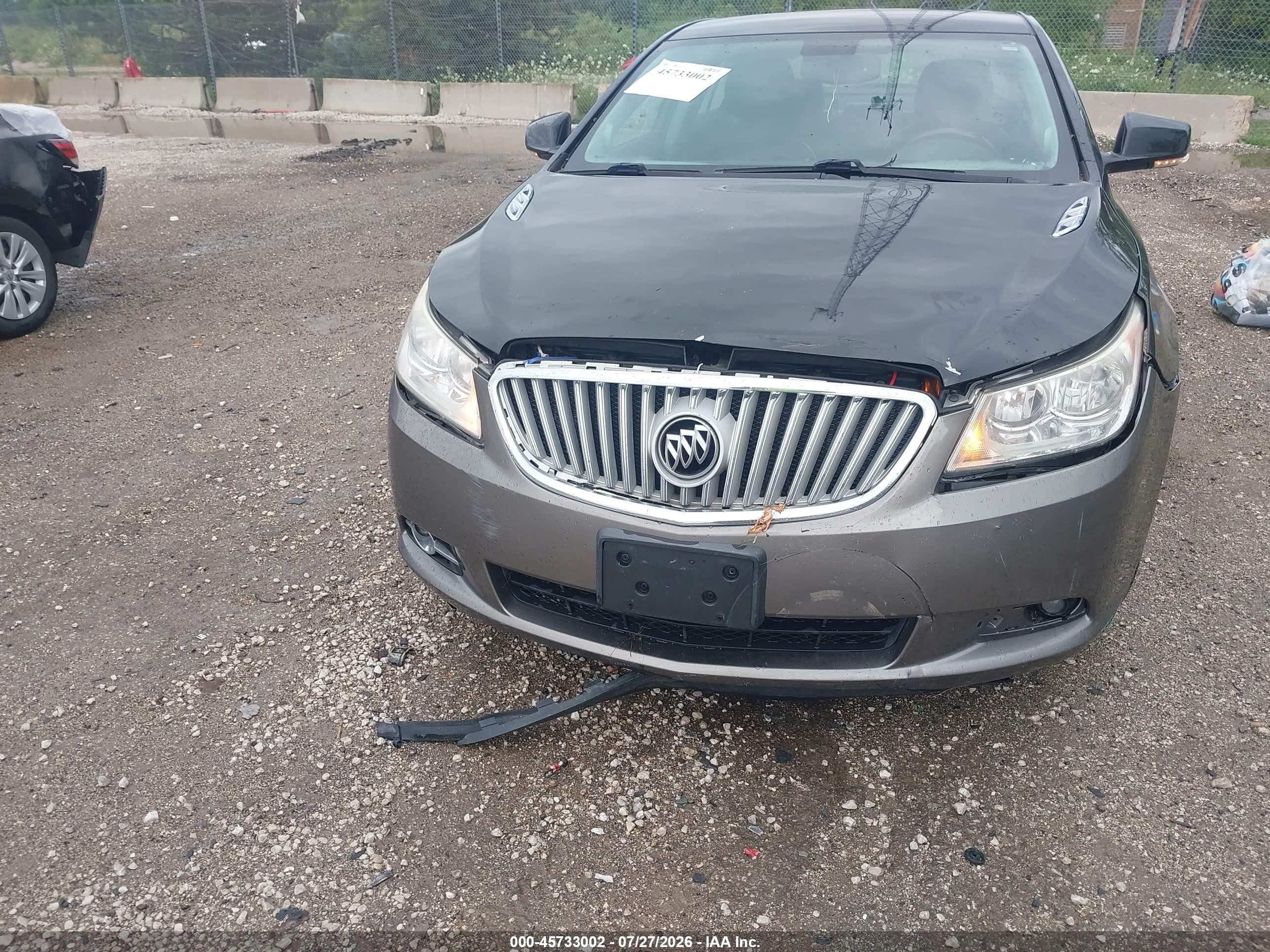 2010 Buick Lacrosse Cxl Black vin: 1G4GD5EG6AF146810
