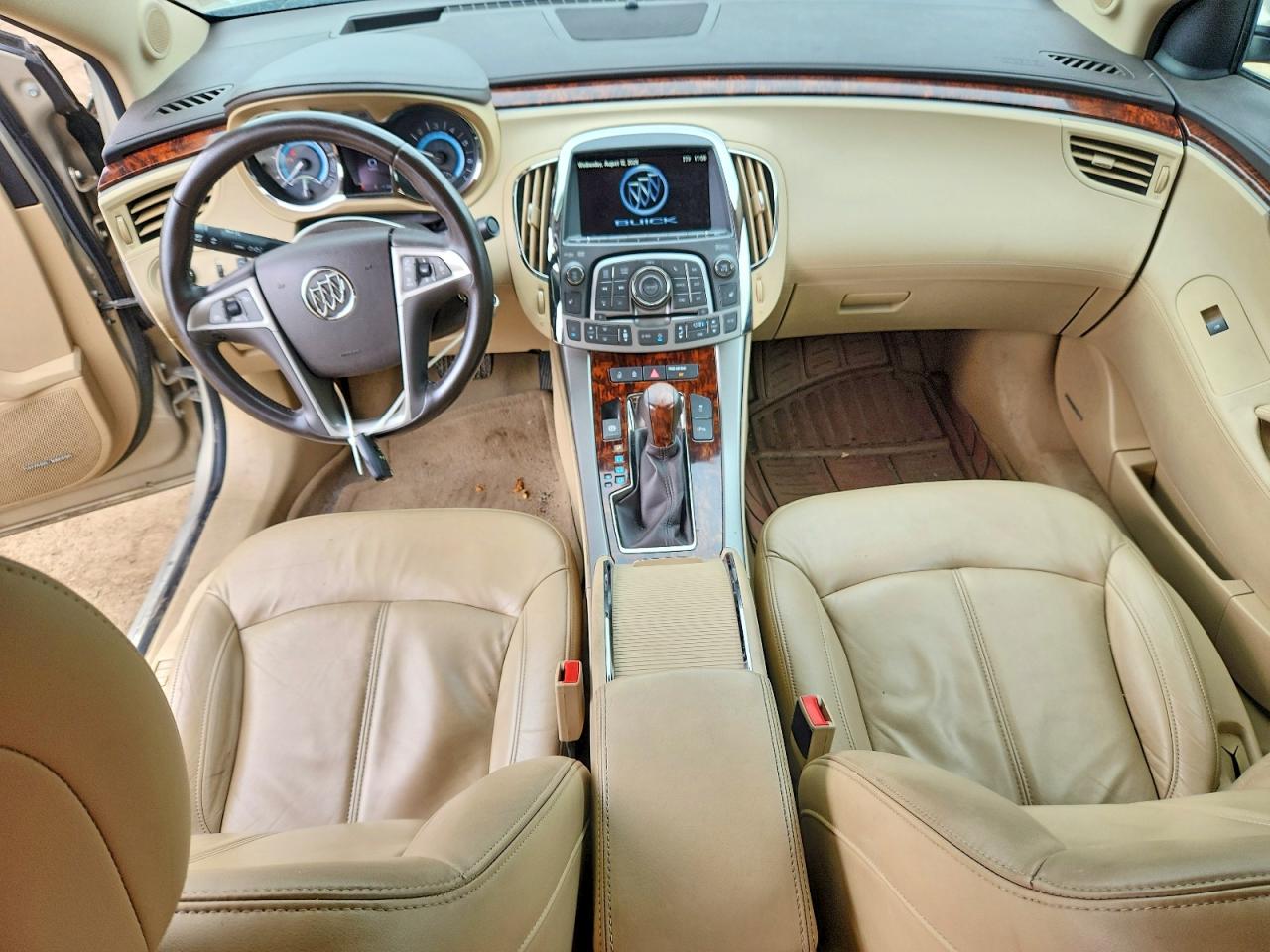 2012 Buick Lacrosse Premium Tan vin: 1G4GD5ER0CF347865