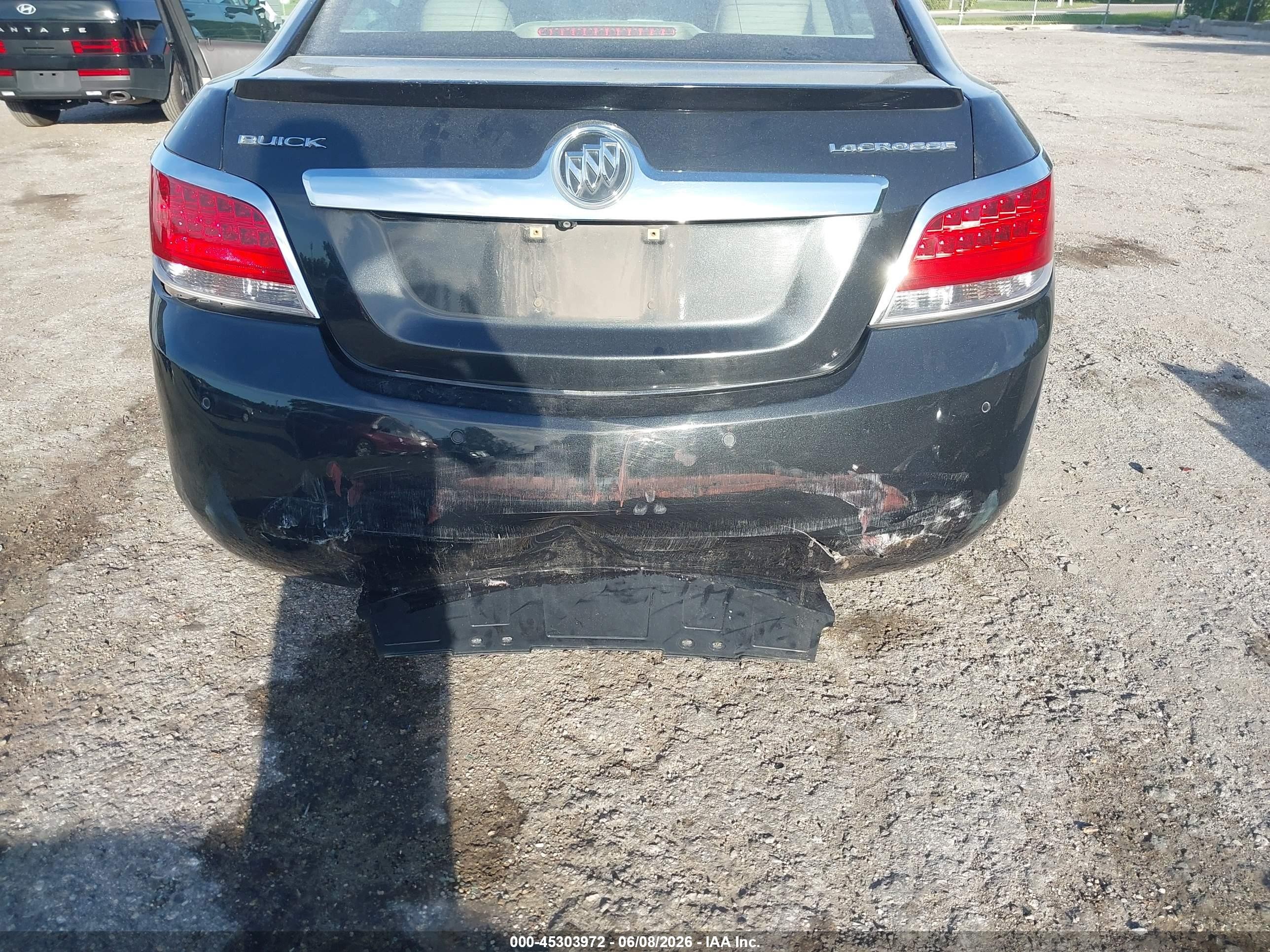 2012 Buick Lacrosse Premium 1 Group Black vin: 1G4GD5ER1CF223703