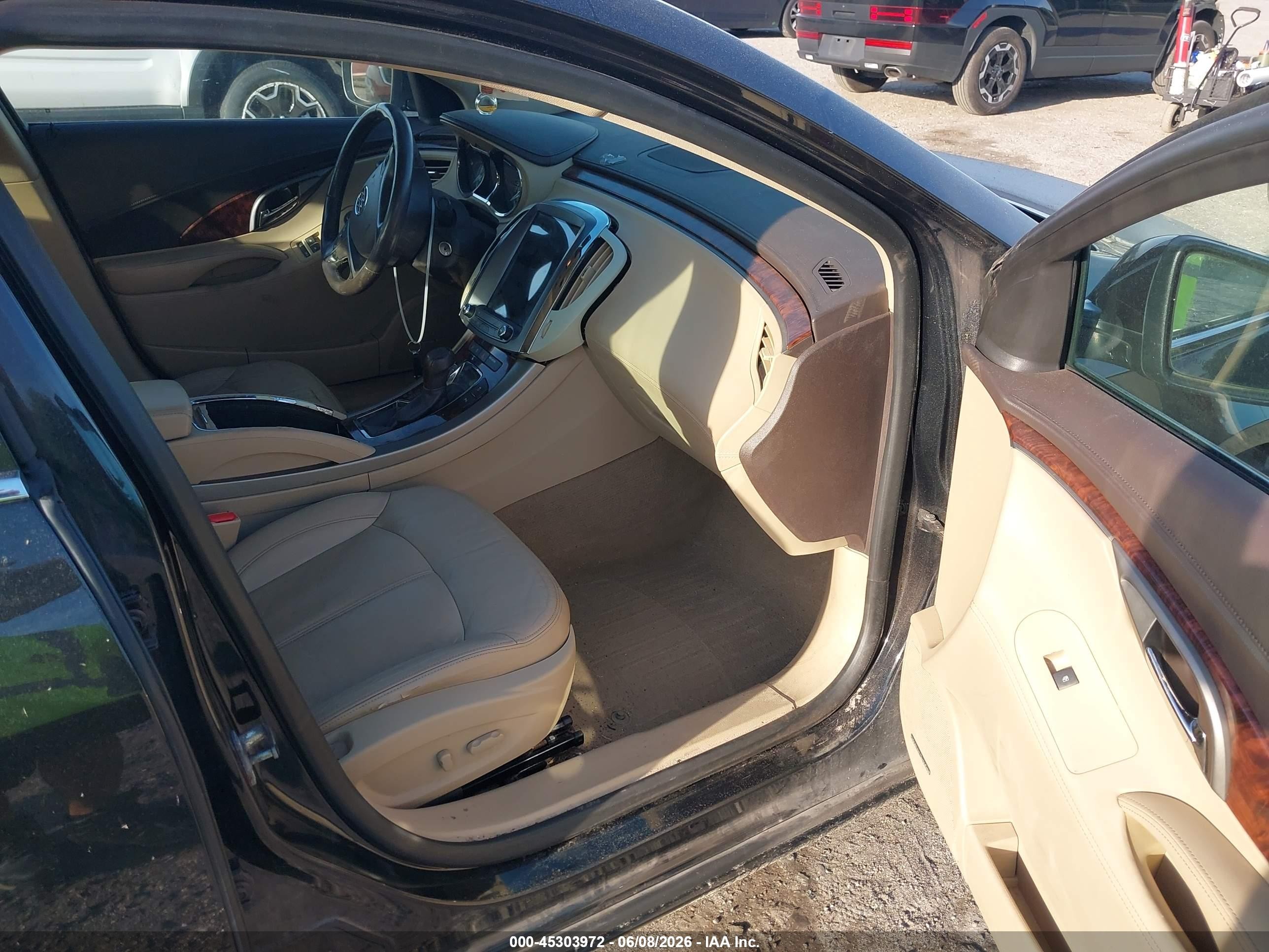2012 Buick Lacrosse Premium 1 Group Black vin: 1G4GD5ER1CF223703