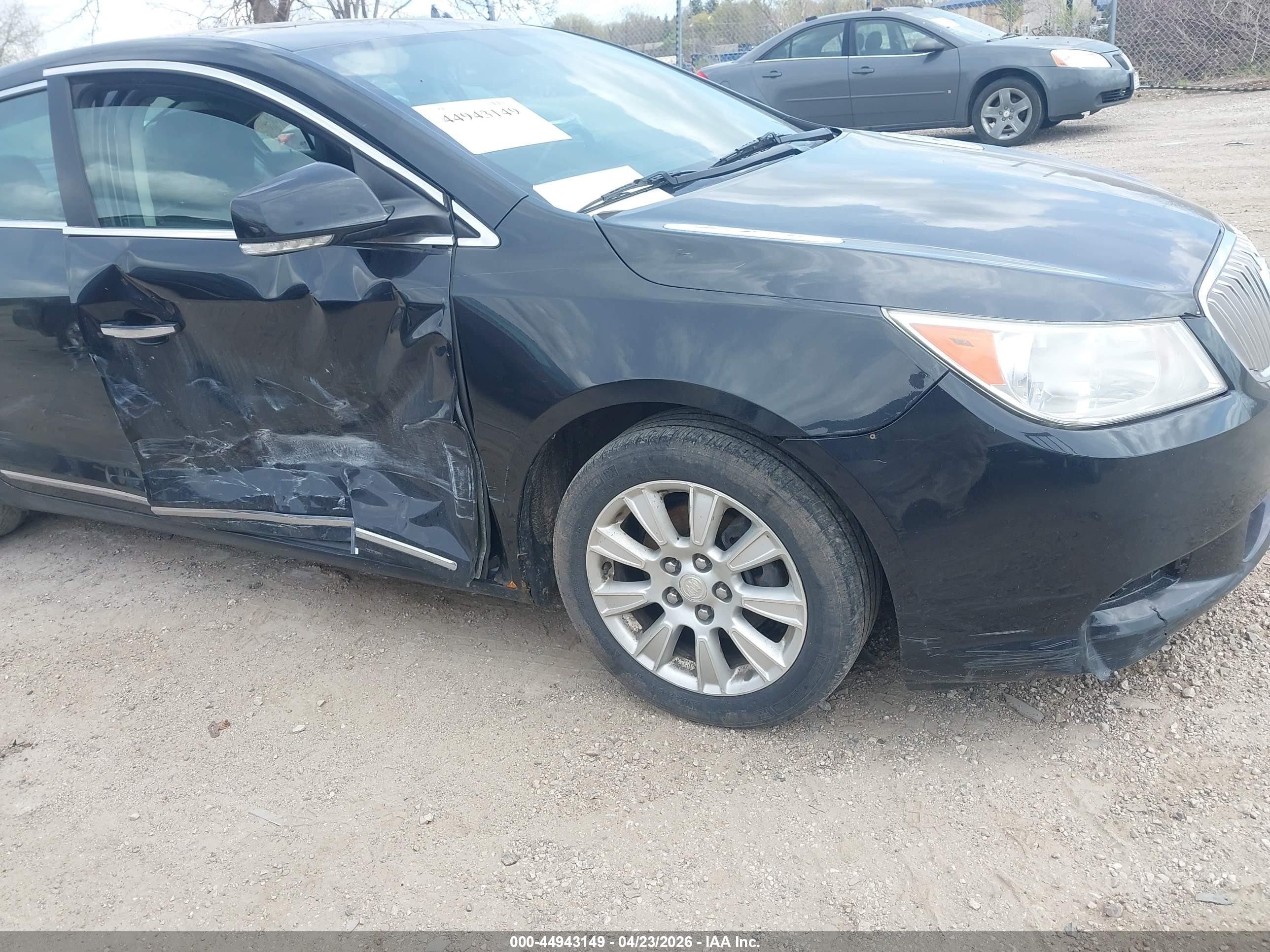 2012 Buick Lacrosse Premium 1 Group Black vin: 1G4GD5ER2CF176035