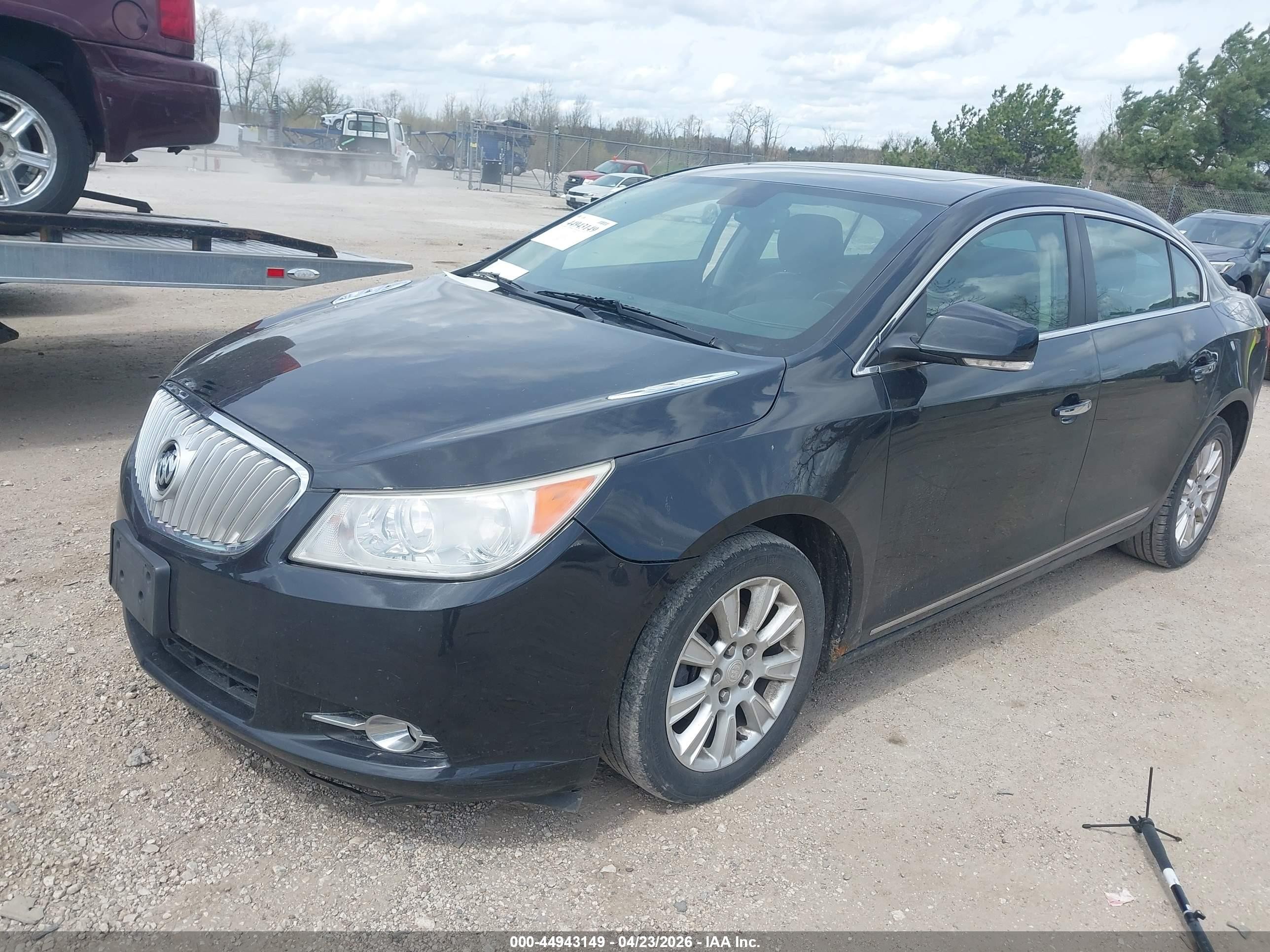 2012 Buick Lacrosse Premium 1 Group Black vin: 1G4GD5ER2CF176035