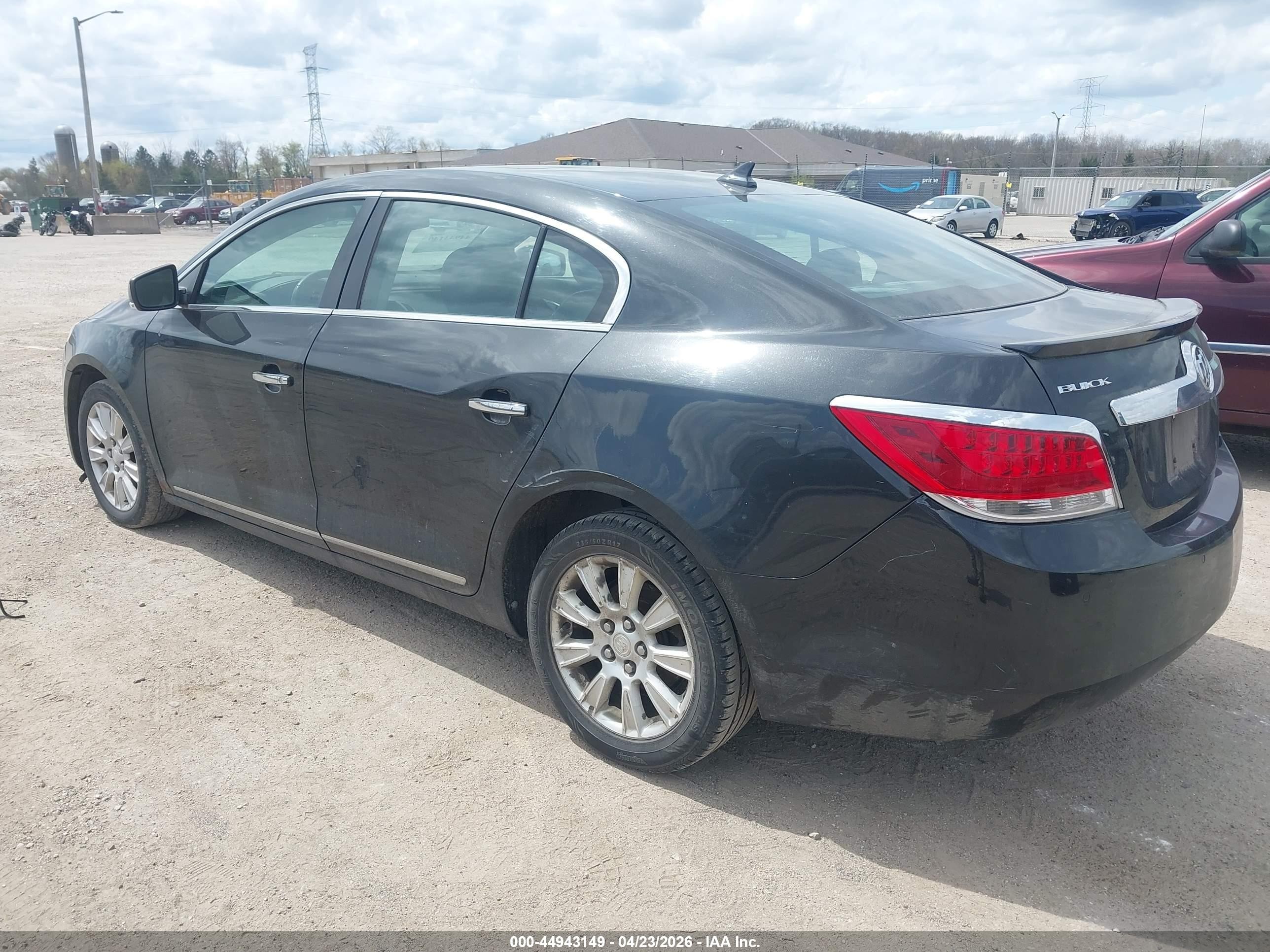 2012 Buick Lacrosse Premium 1 Group Black vin: 1G4GD5ER2CF176035