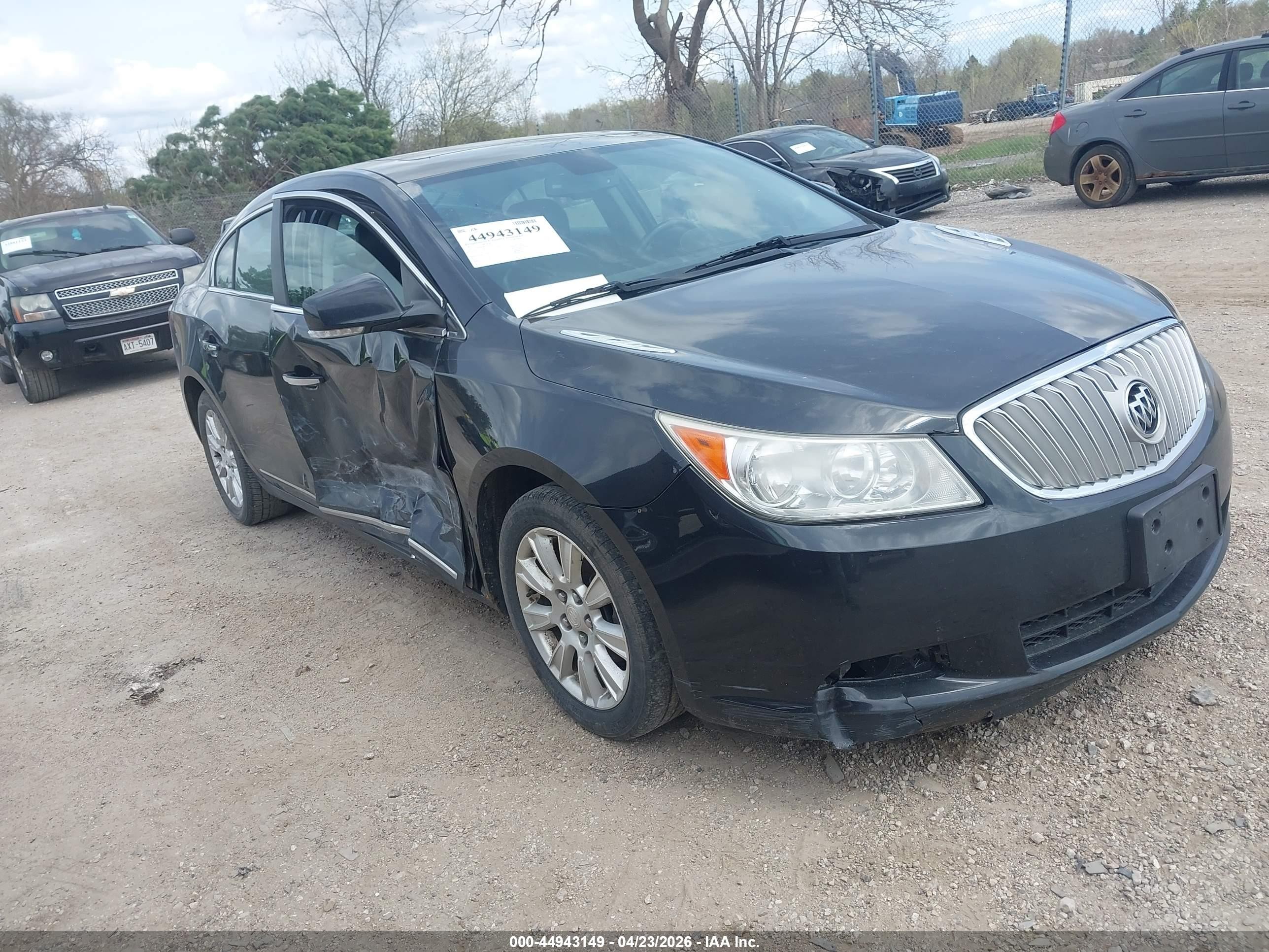 2012 Buick Lacrosse Premium 1 Group Black vin: 1G4GD5ER2CF176035