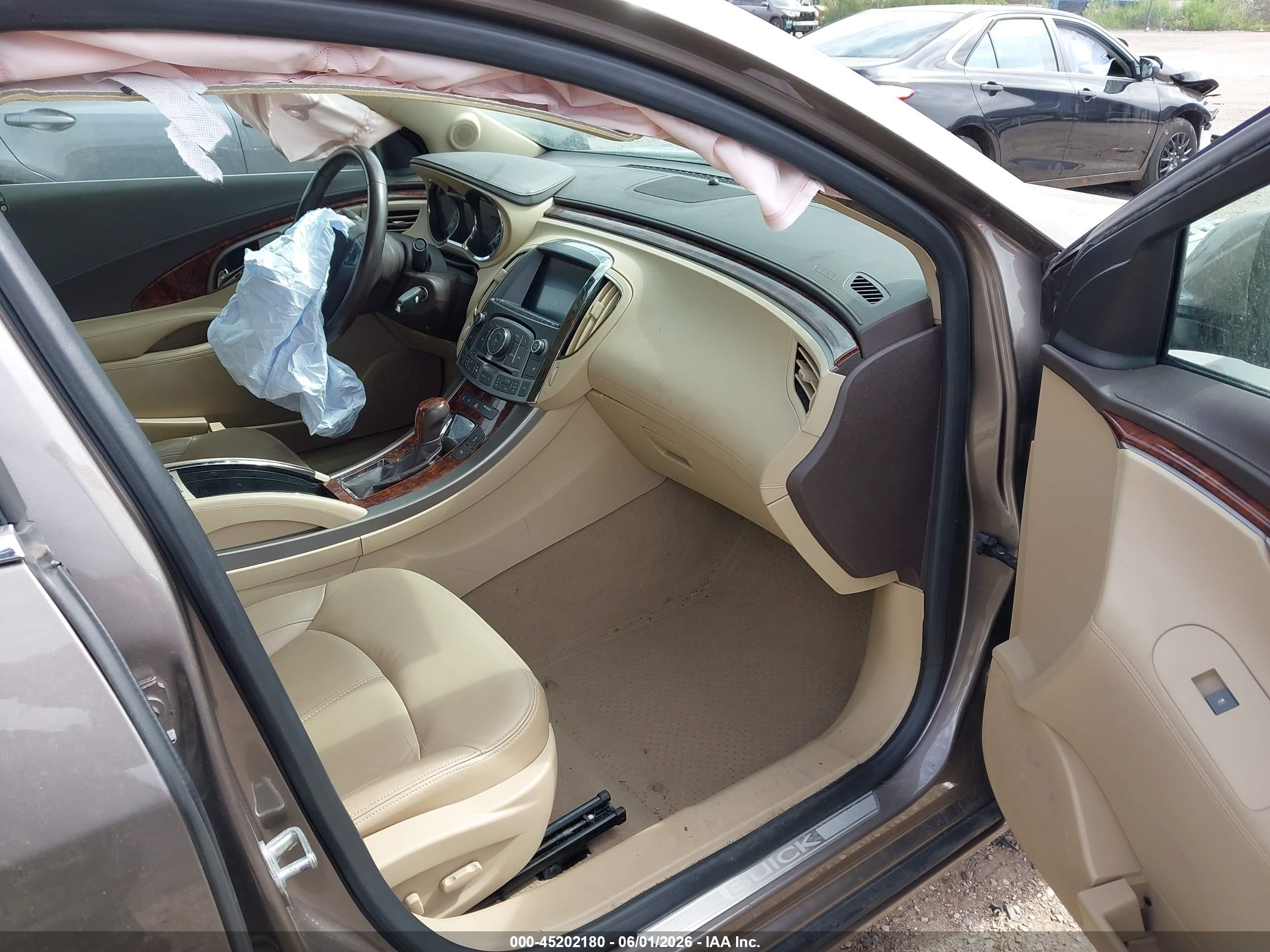 2012 Buick Lacrosse Premium 1 Group Brown vin: 1G4GD5ER2CF359175