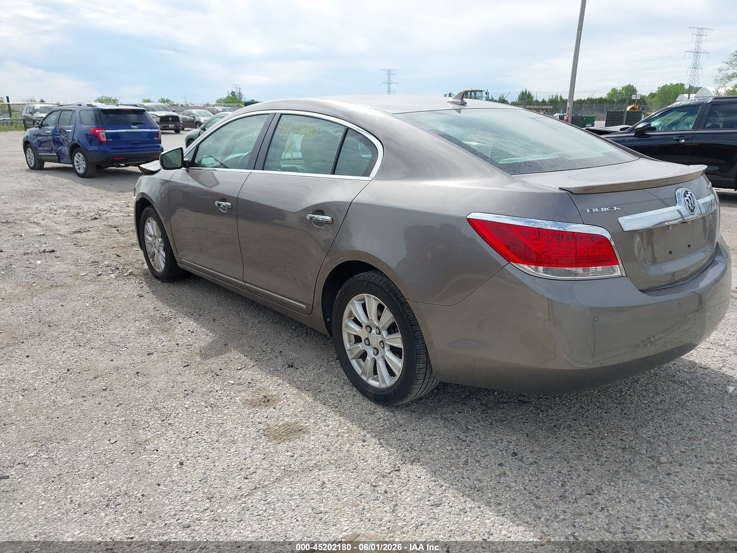2012 Buick Lacrosse Premium 1 Group Brown vin: 1G4GD5ER2CF359175
