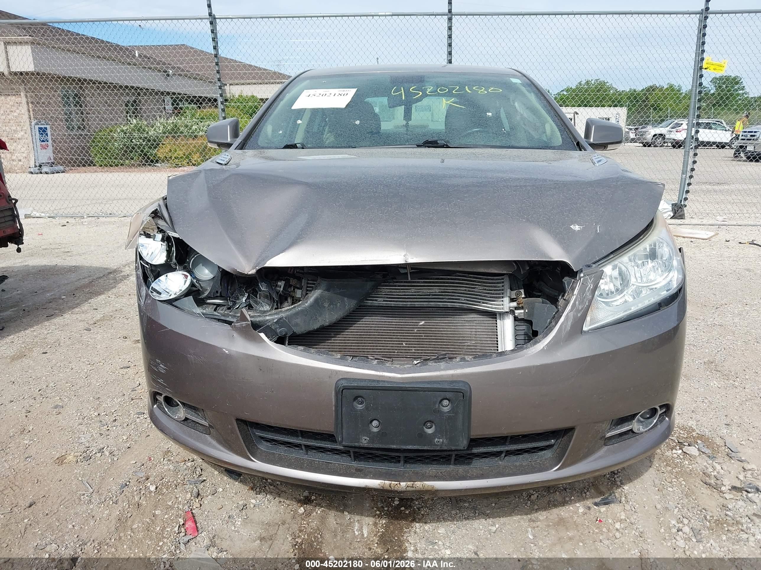 2012 Buick Lacrosse Premium 1 Group Brown vin: 1G4GD5ER2CF359175