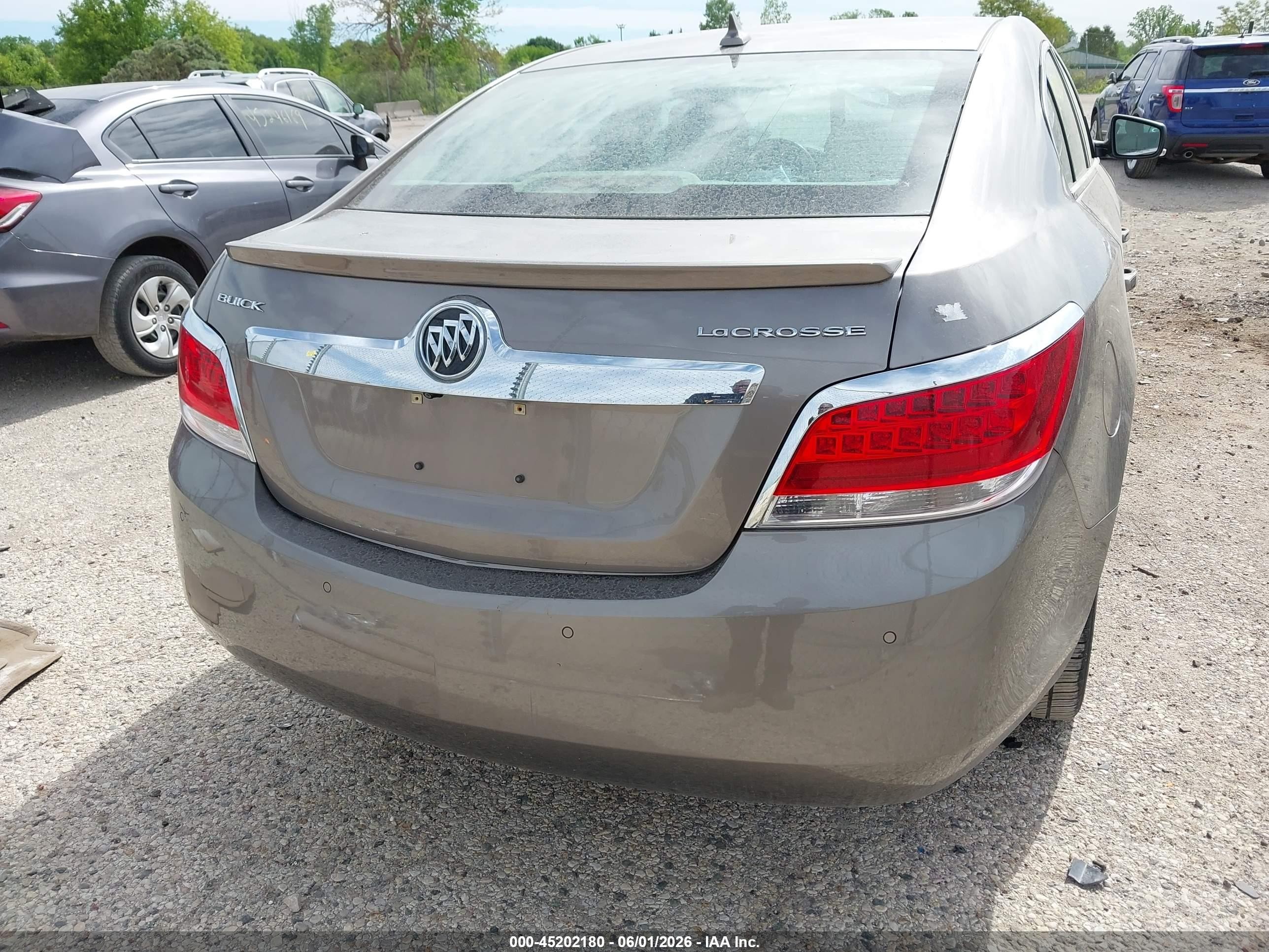 2012 Buick Lacrosse Premium 1 Group Brown vin: 1G4GD5ER2CF359175