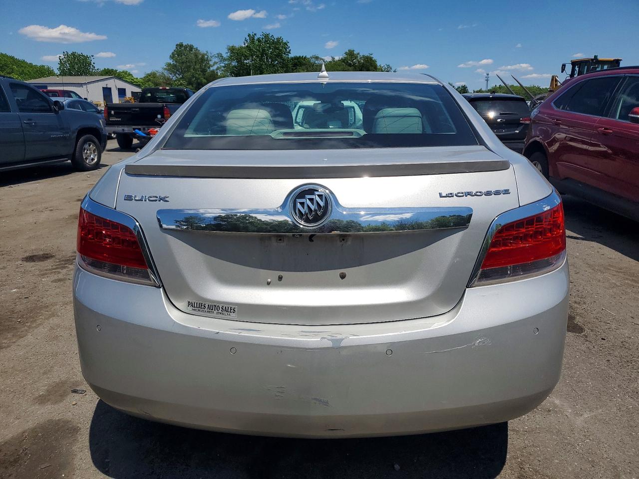 2012 Buick Lacrosse Premium Серебряный vin: 1G4GD5ER2CF374789