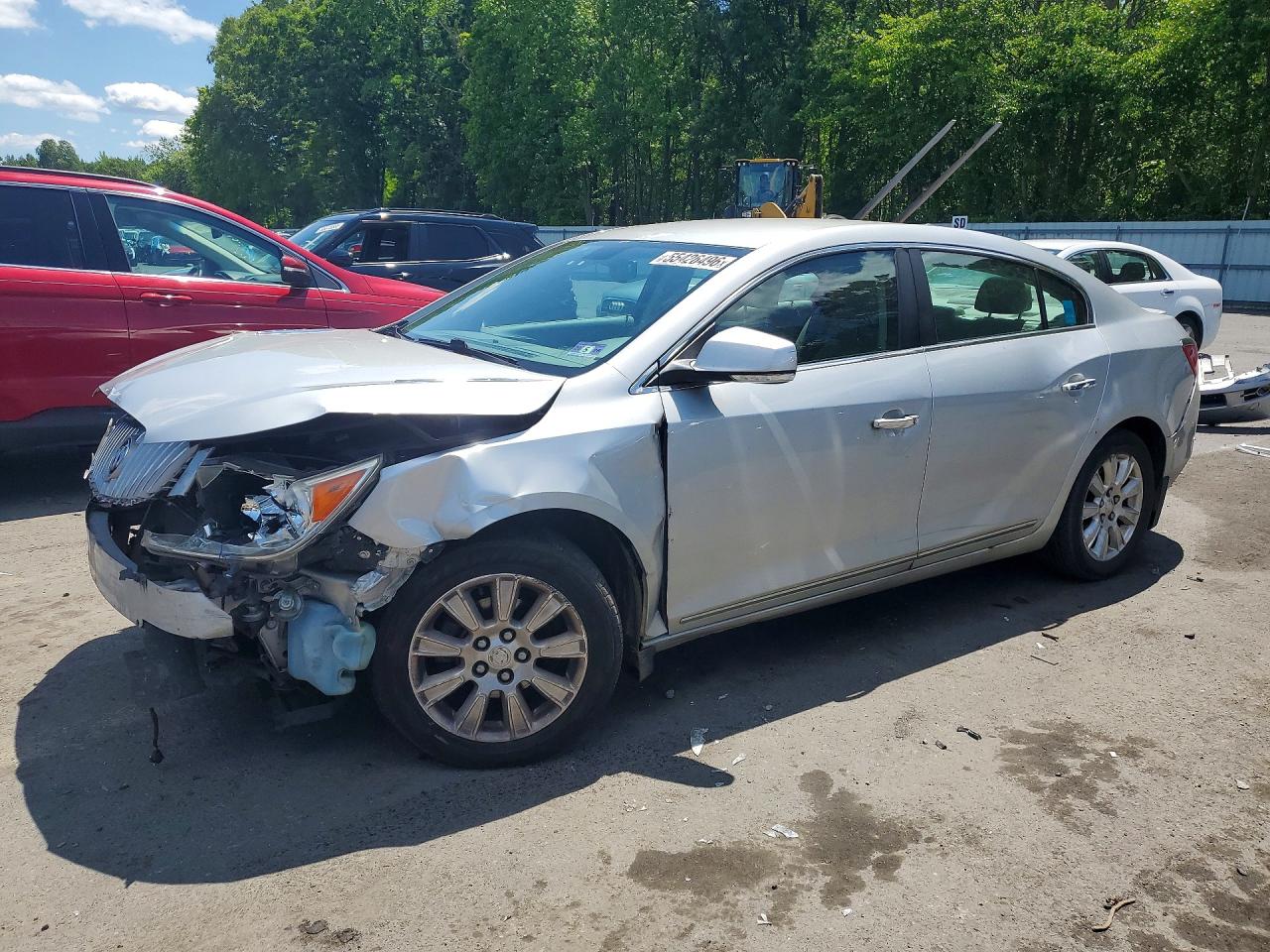 2012 Buick Lacrosse Premium Silver vin: 1G4GD5ER2CF374789