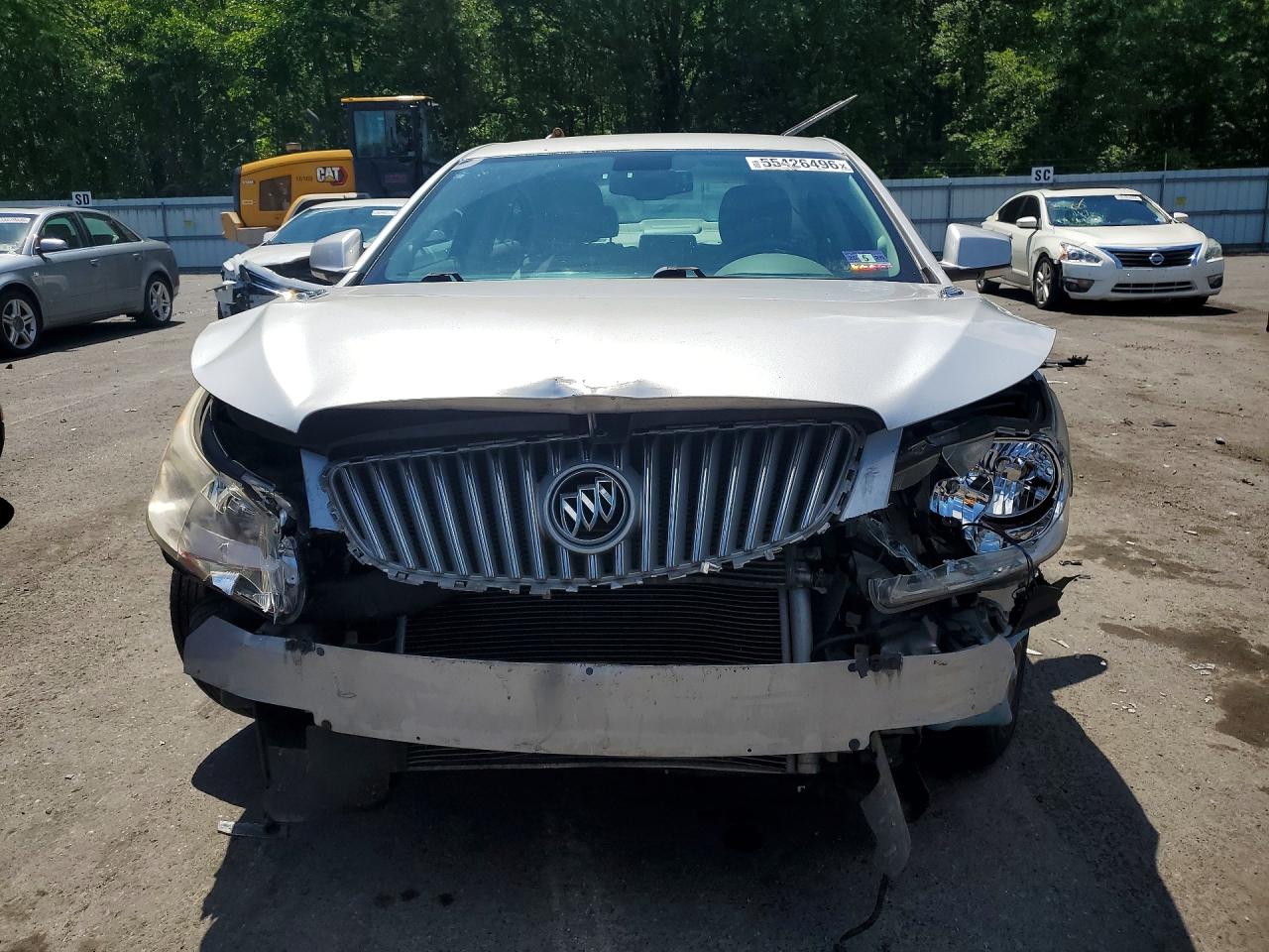 2012 Buick Lacrosse Premium Серебряный vin: 1G4GD5ER2CF374789