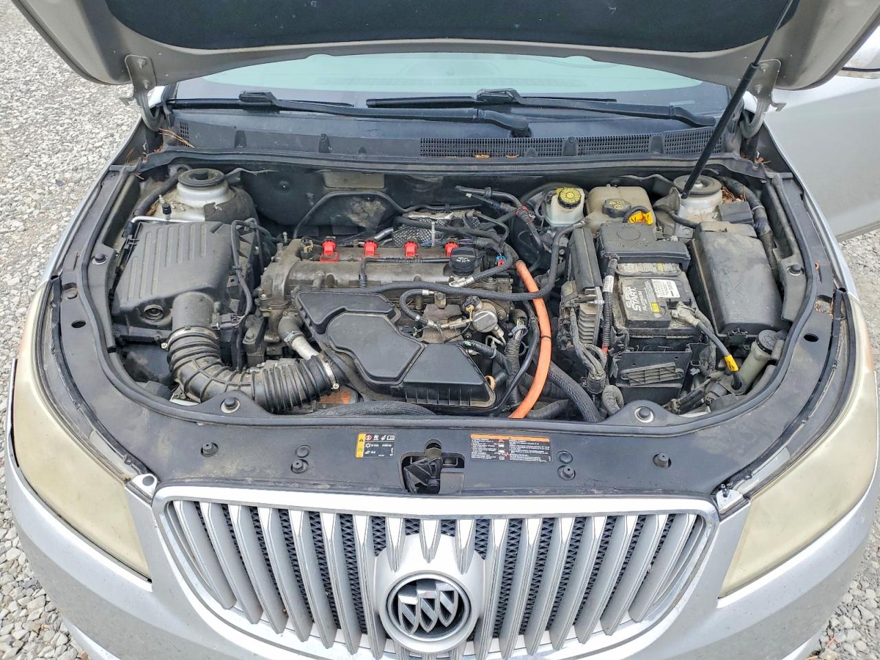 2012 Buick Lacrosse Premium Silver vin: 1G4GD5ER5CF173355
