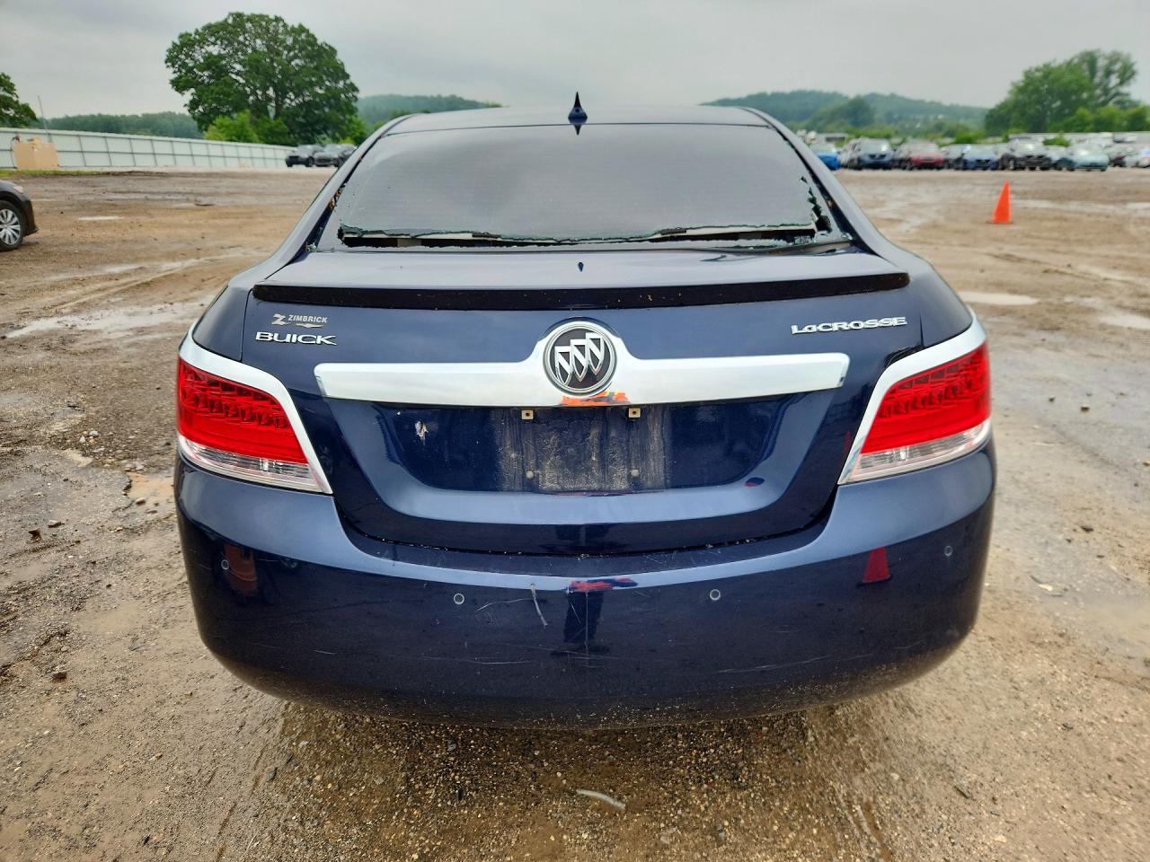2012 Buick Lacrosse Premium Blue vin: 1G4GD5ER5CF227950