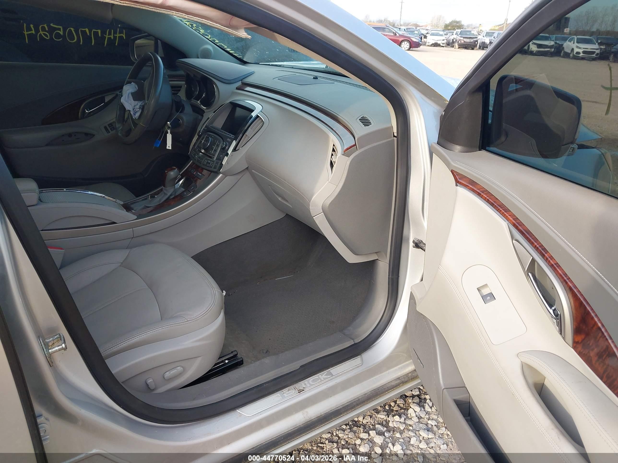 2012 Buick Lacrosse Premium 1 Group Silver vin: 1G4GD5ER7CF266684