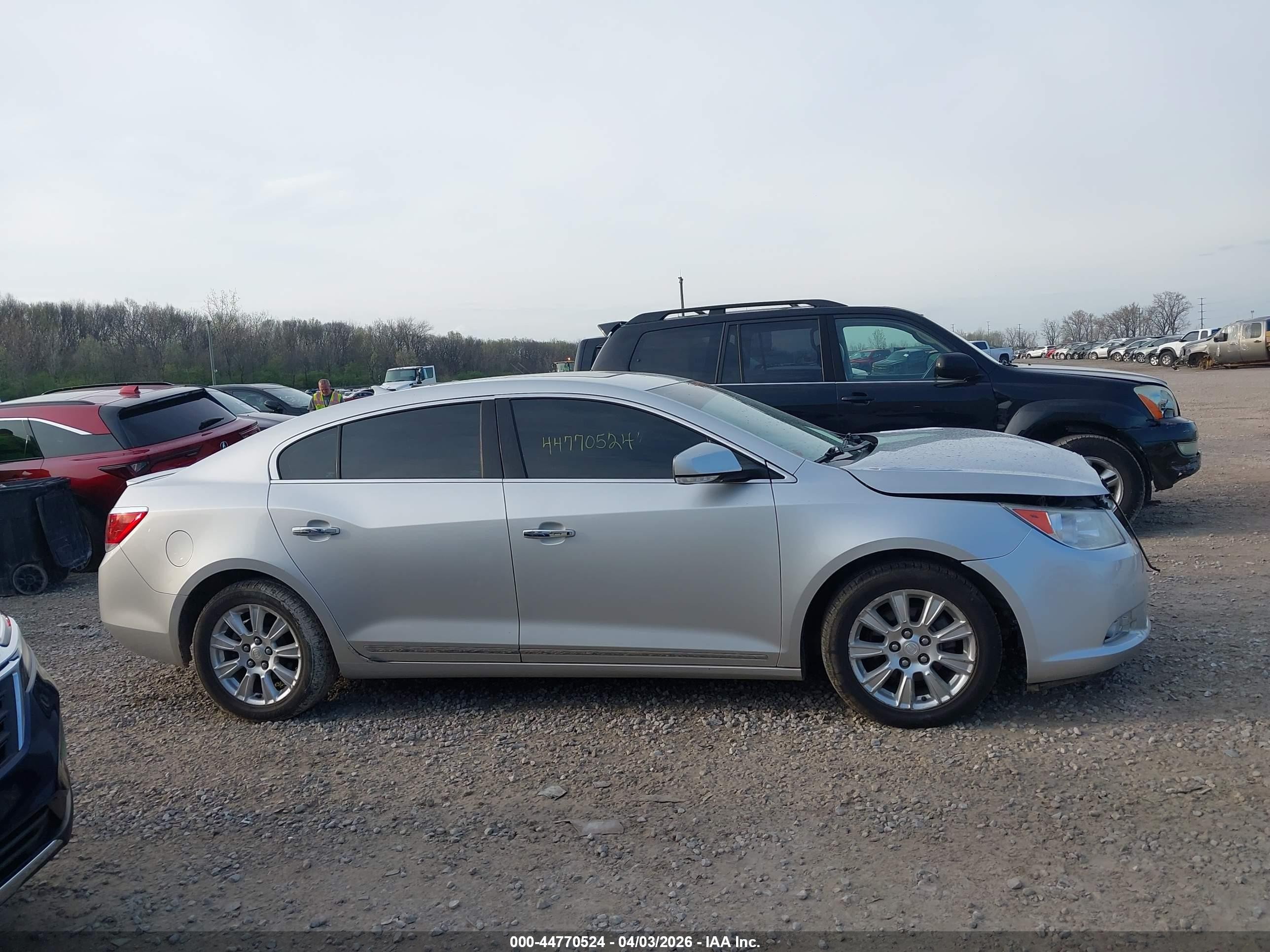2012 Buick Lacrosse Premium 1 Group Silver vin: 1G4GD5ER7CF266684