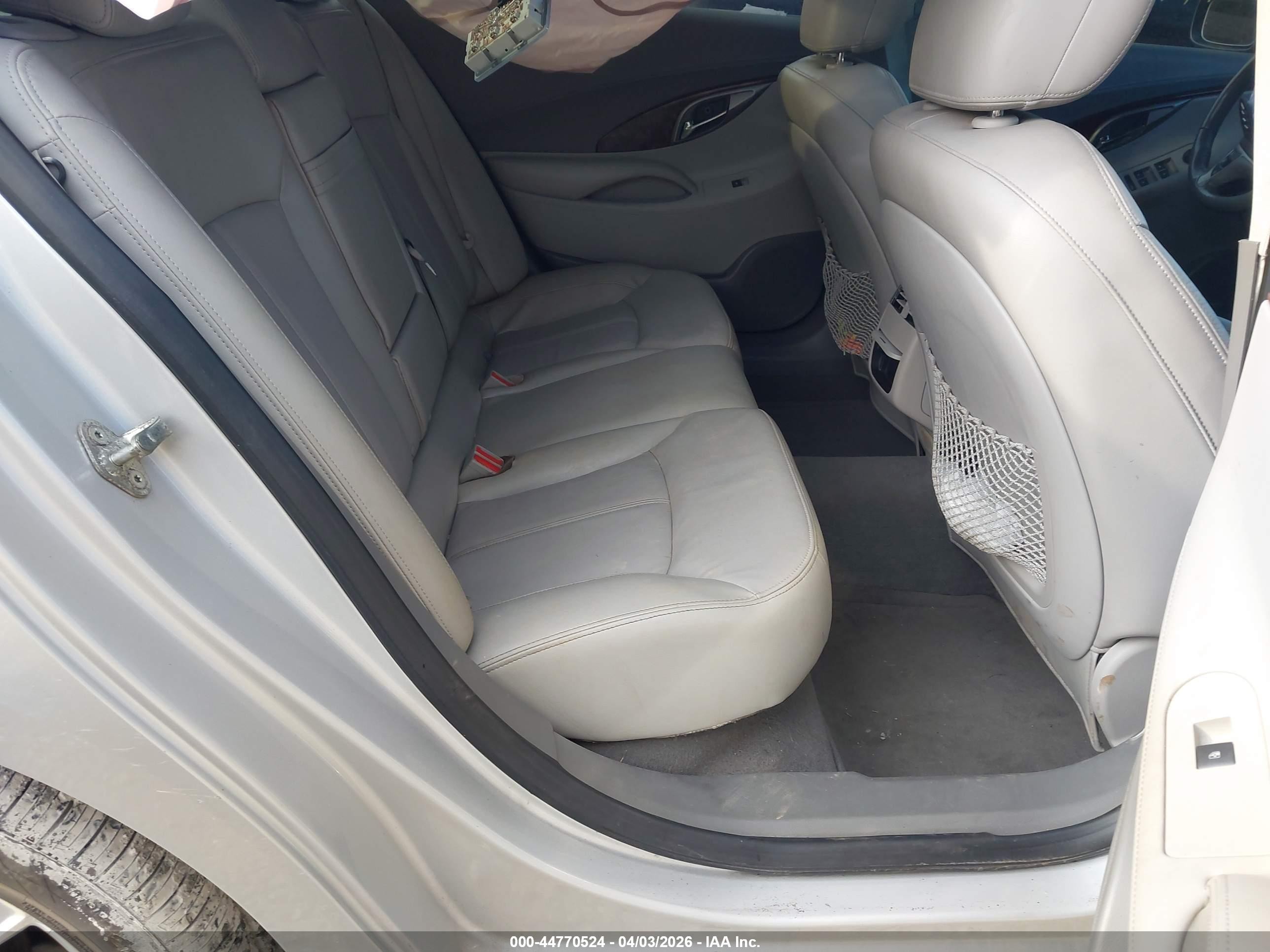 2012 Buick Lacrosse Premium 1 Group Silver vin: 1G4GD5ER7CF266684