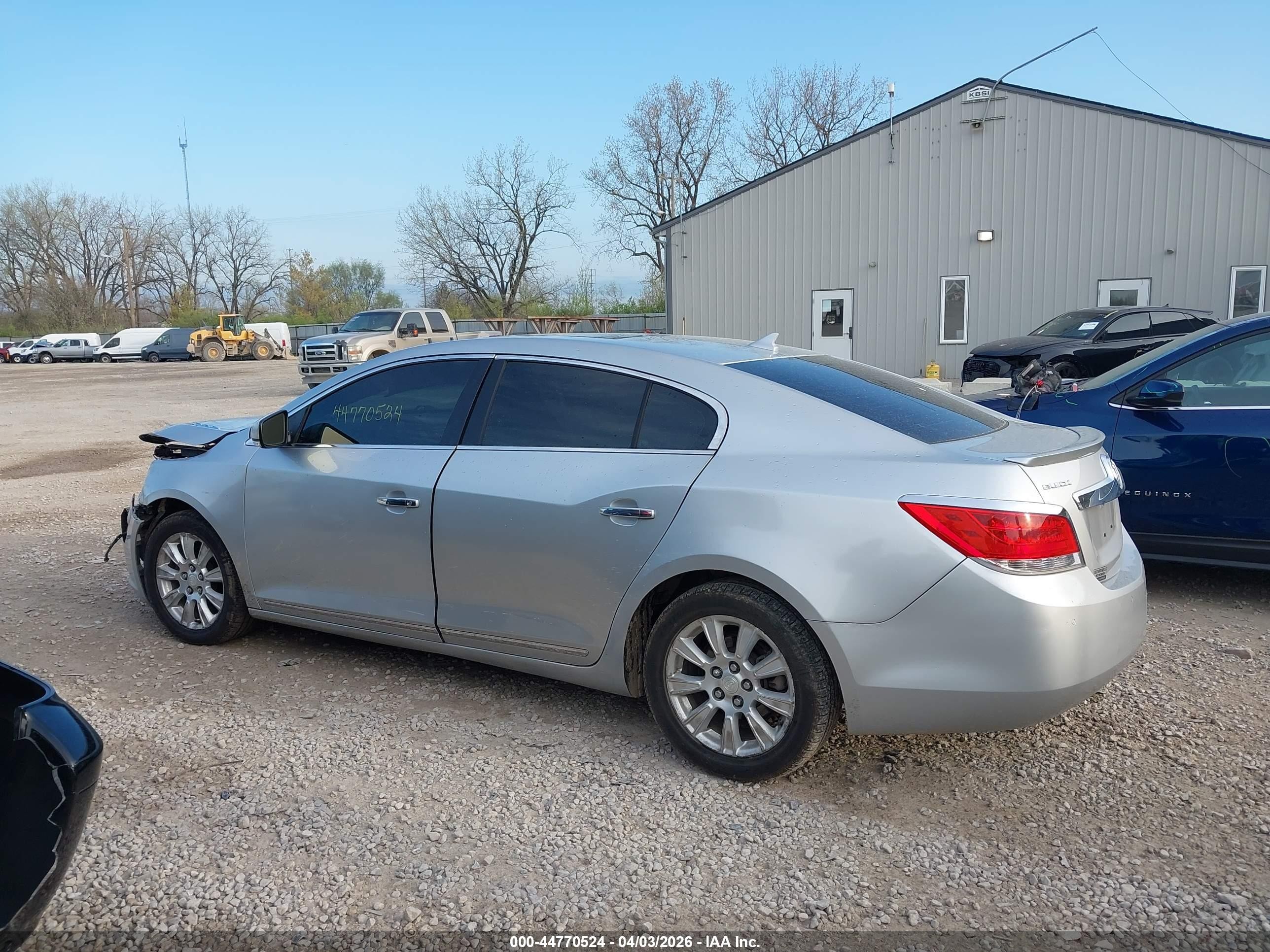 2012 Buick Lacrosse Premium 1 Group Silver vin: 1G4GD5ER7CF266684