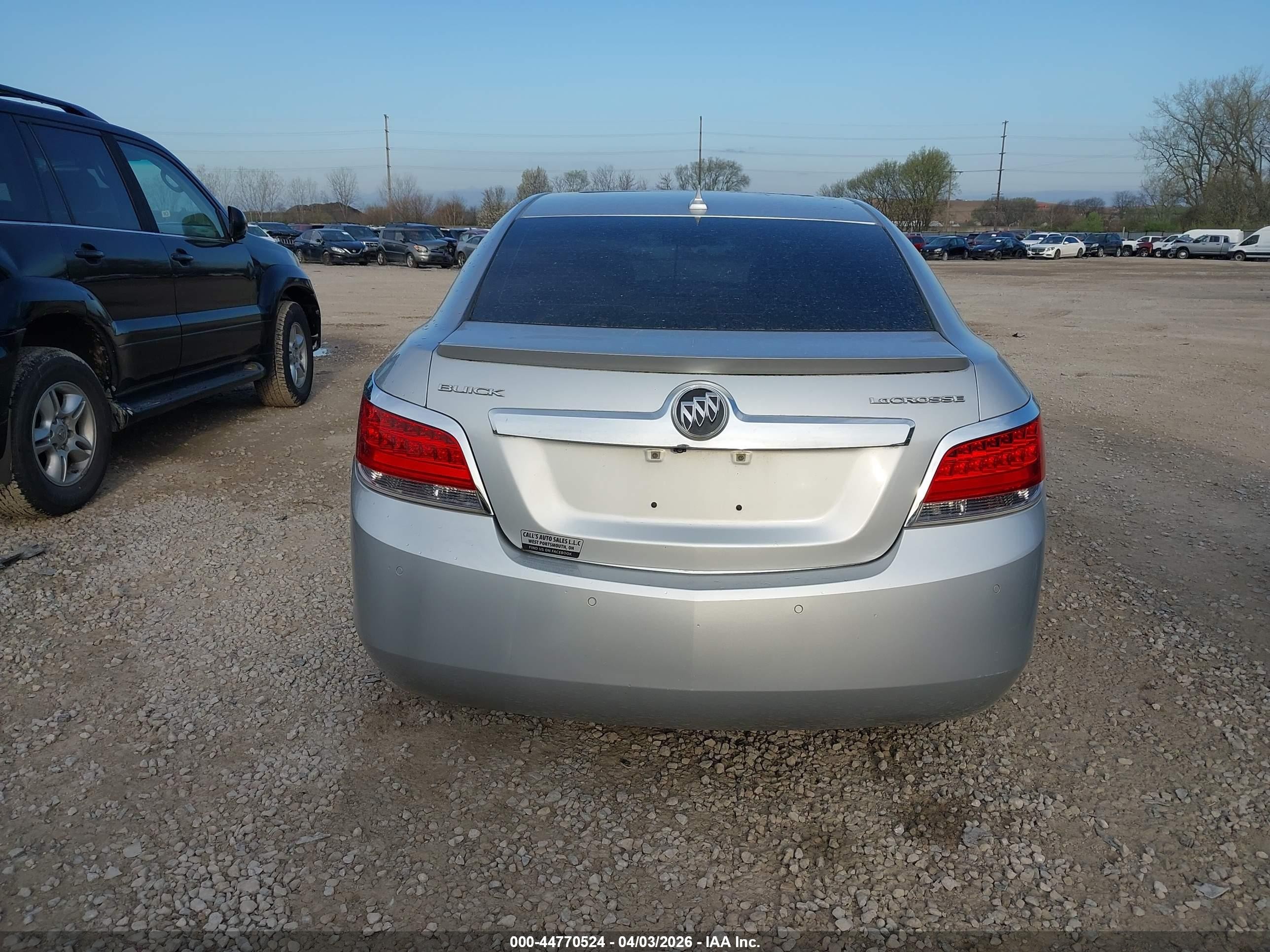 2012 Buick Lacrosse Premium 1 Group Silver vin: 1G4GD5ER7CF266684