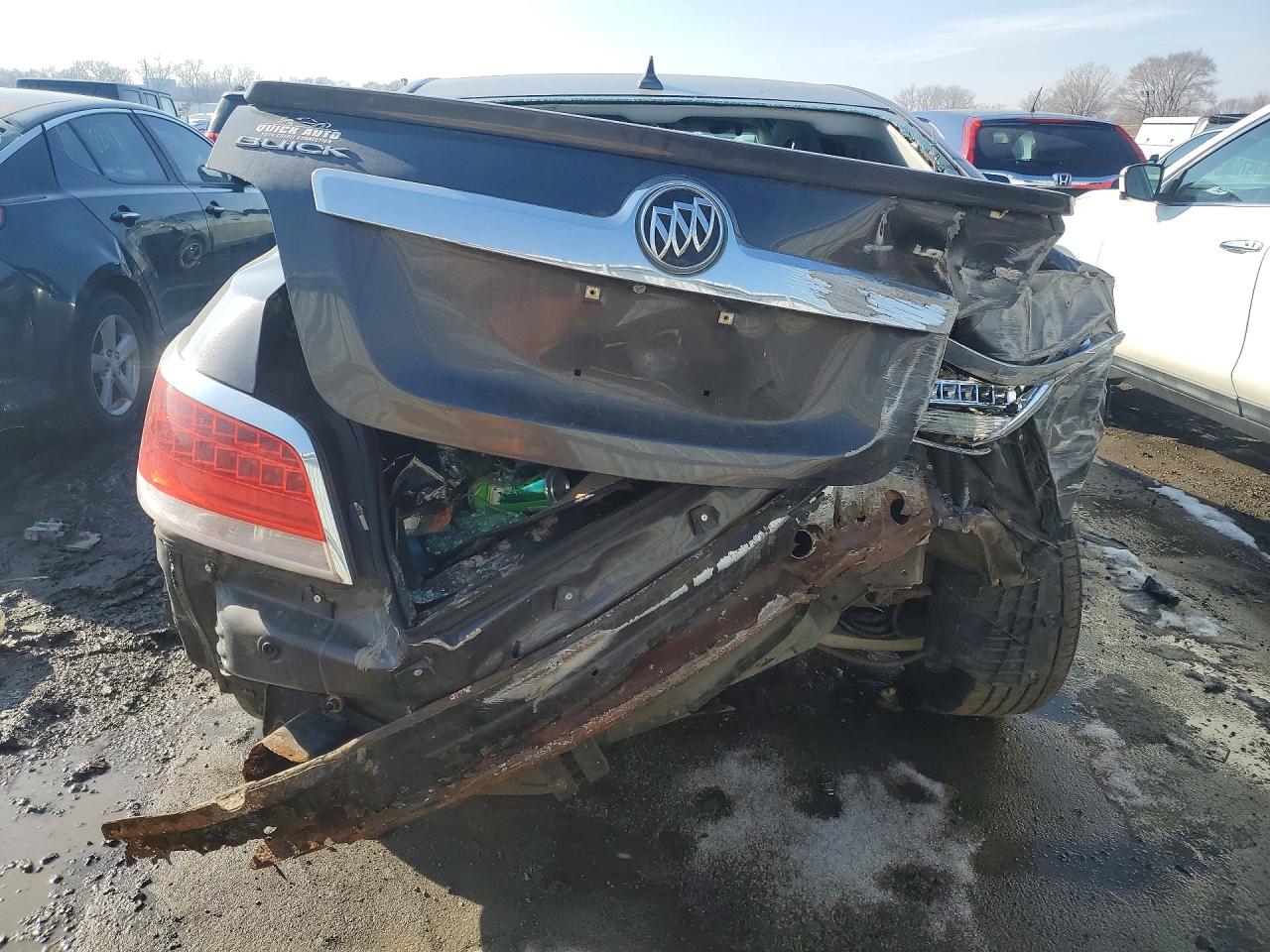 2012 Buick Lacrosse Premium Gray vin: 1G4GD5ER9CF360095