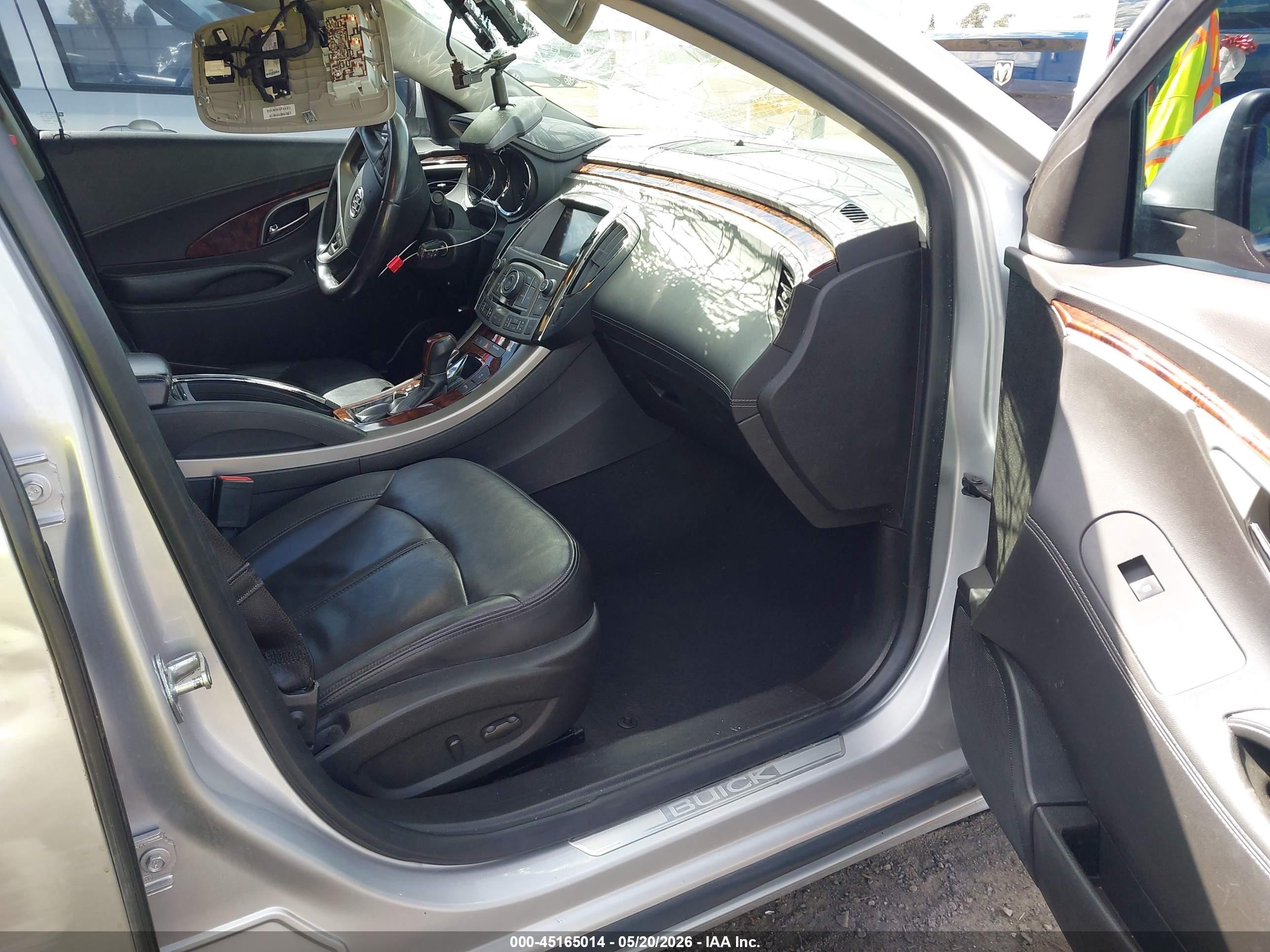 2012 Buick Lacrosse Premium 1 Group Silver vin: 1G4GD5ERXCF300584