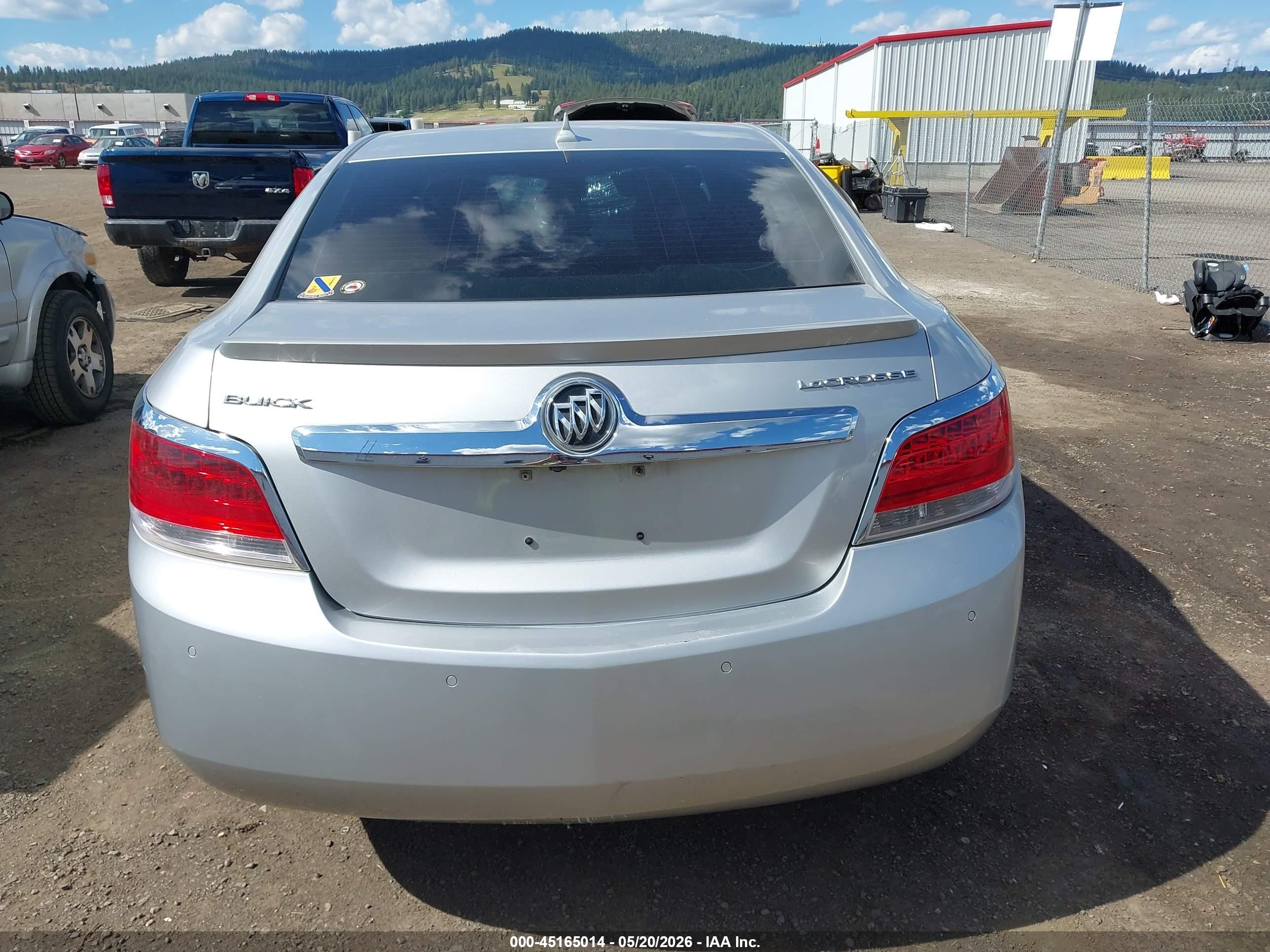 2012 Buick Lacrosse Premium 1 Group Silver vin: 1G4GD5ERXCF300584