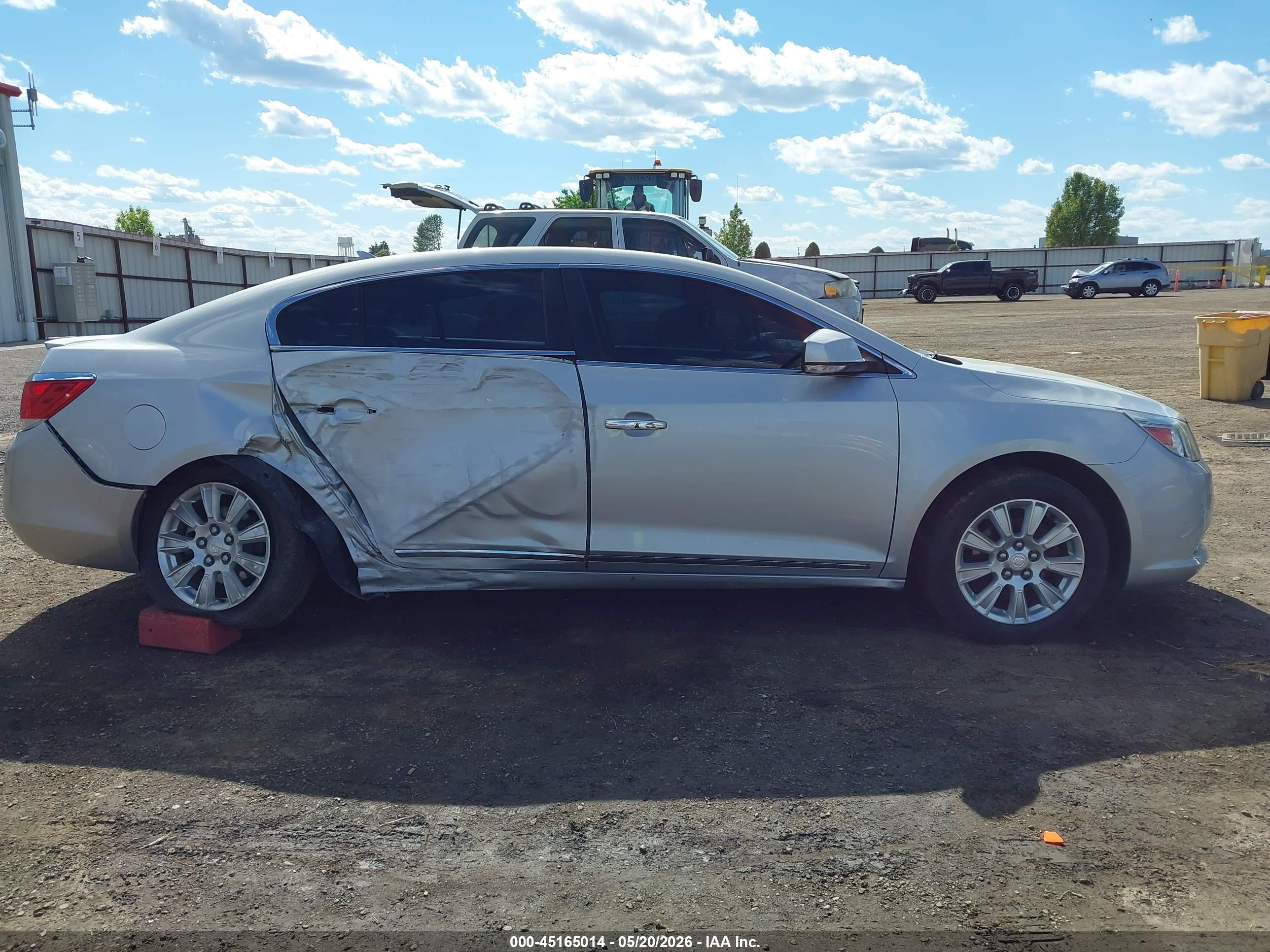 2012 Buick Lacrosse Premium 1 Group Silver vin: 1G4GD5ERXCF300584
