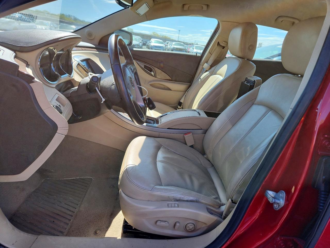 2012 Buick Lacrosse Premium Red vin: 1G4GD5G30CF362150