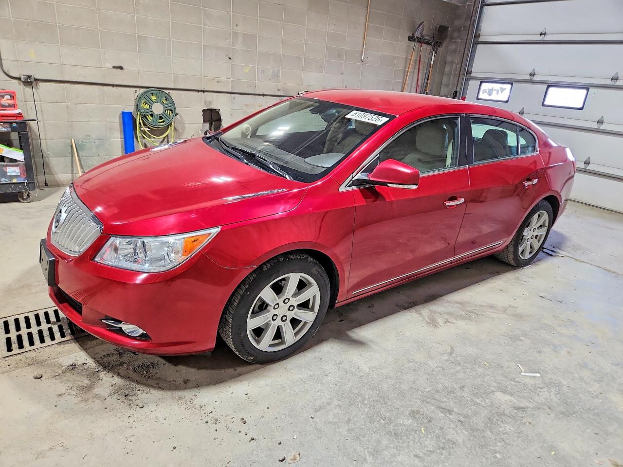 2012 Buick Lacrosse Premium Red vin: 1G4GD5G30CF362150