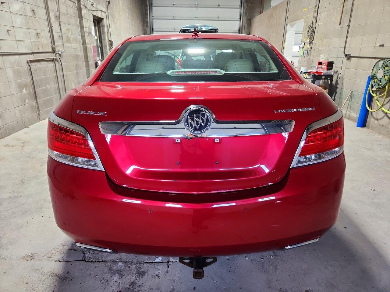 2012 Buick Lacrosse Premium Red vin: 1G4GD5G30CF362150
