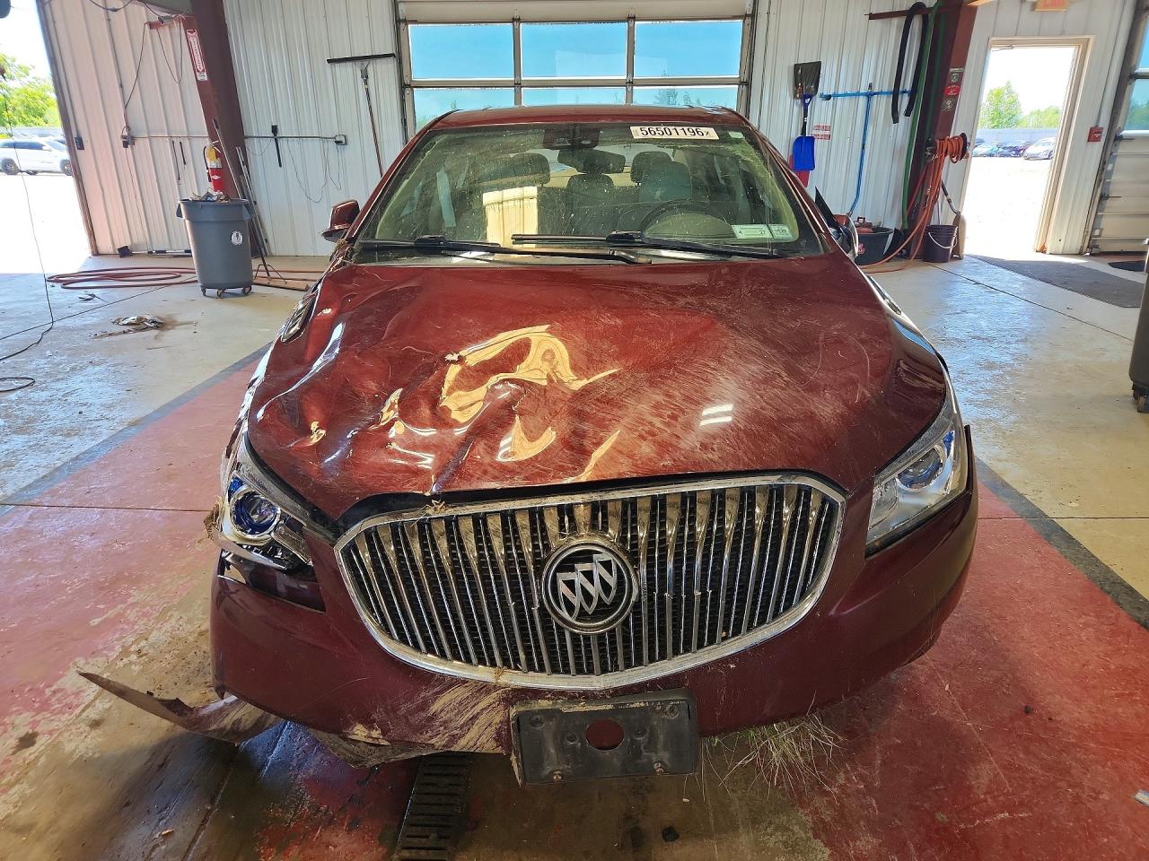 2015 Buick Lacrosse Premium Maroon vin: 1G4GD5G30FF191744