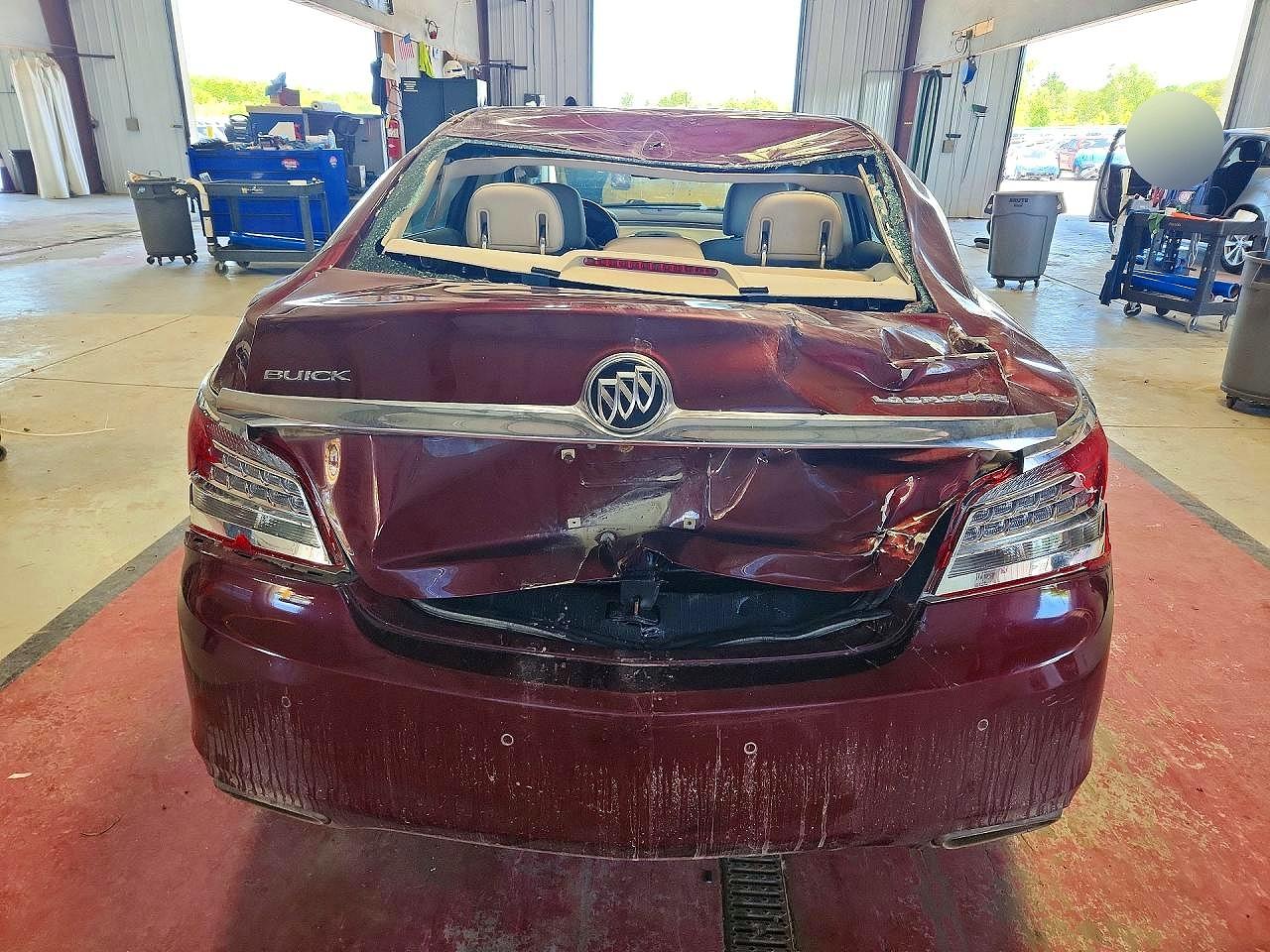 2015 Buick Lacrosse Premium Maroon vin: 1G4GD5G30FF191744