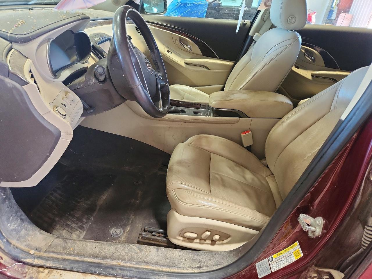 2015 Buick Lacrosse Premium Maroon vin: 1G4GD5G30FF191744