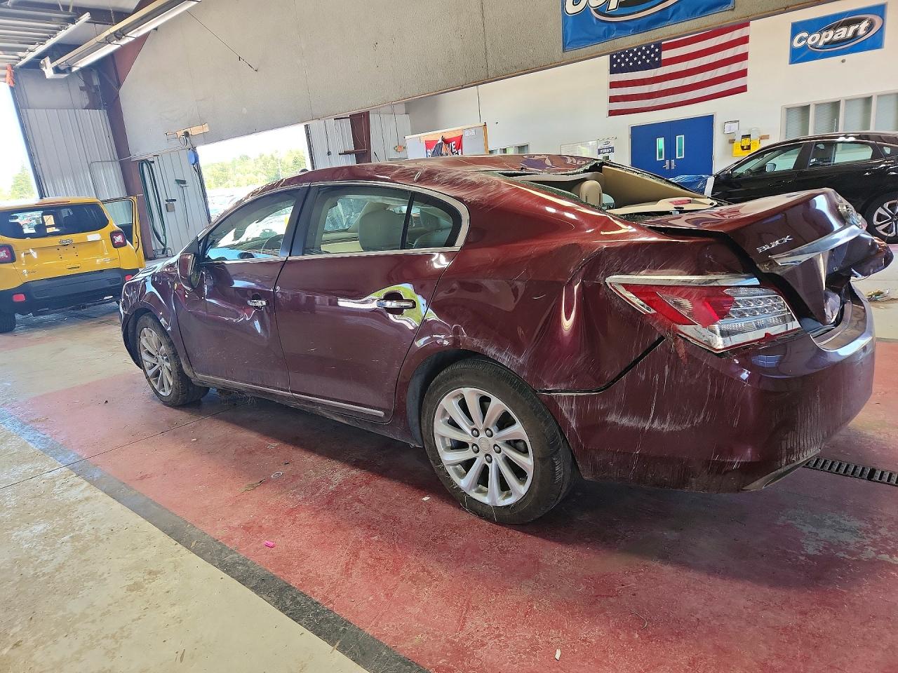 2015 Buick Lacrosse Premium Maroon vin: 1G4GD5G30FF191744
