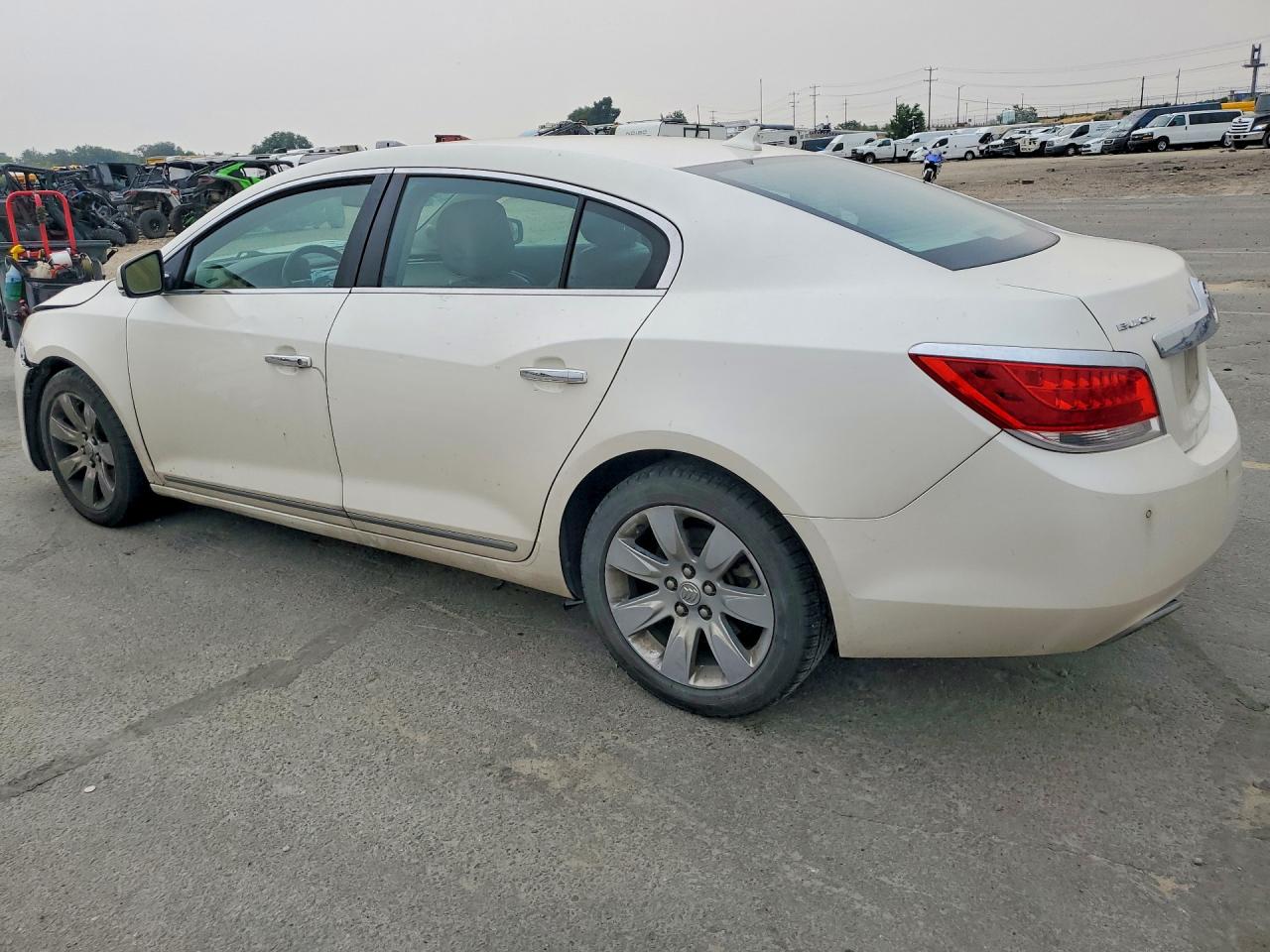 2012 Buick Lacrosse Premium White vin: 1G4GD5G31CF334695
