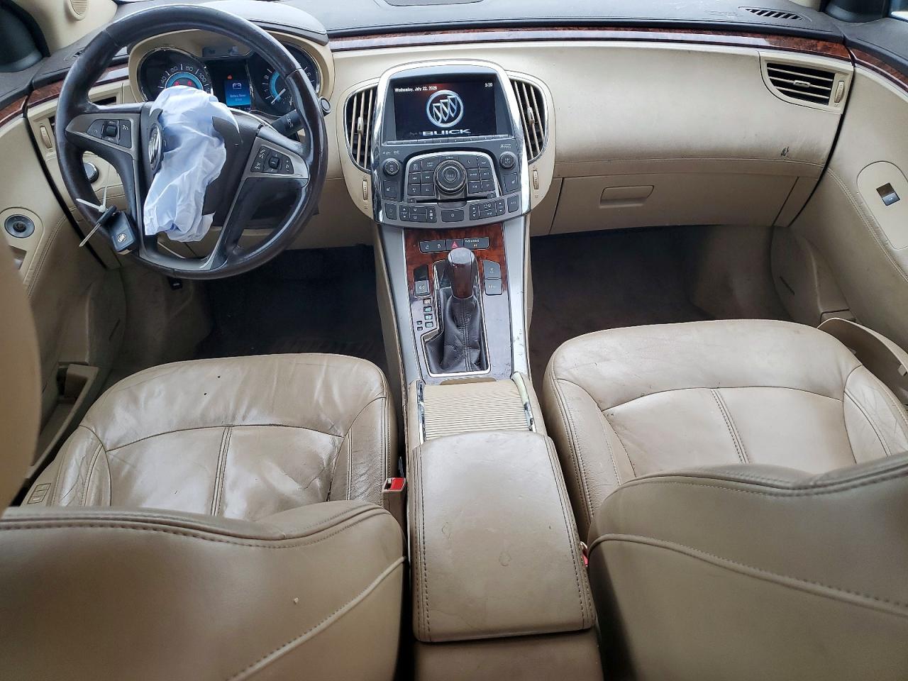 2012 Buick Lacrosse Premium White vin: 1G4GD5G31CF334695