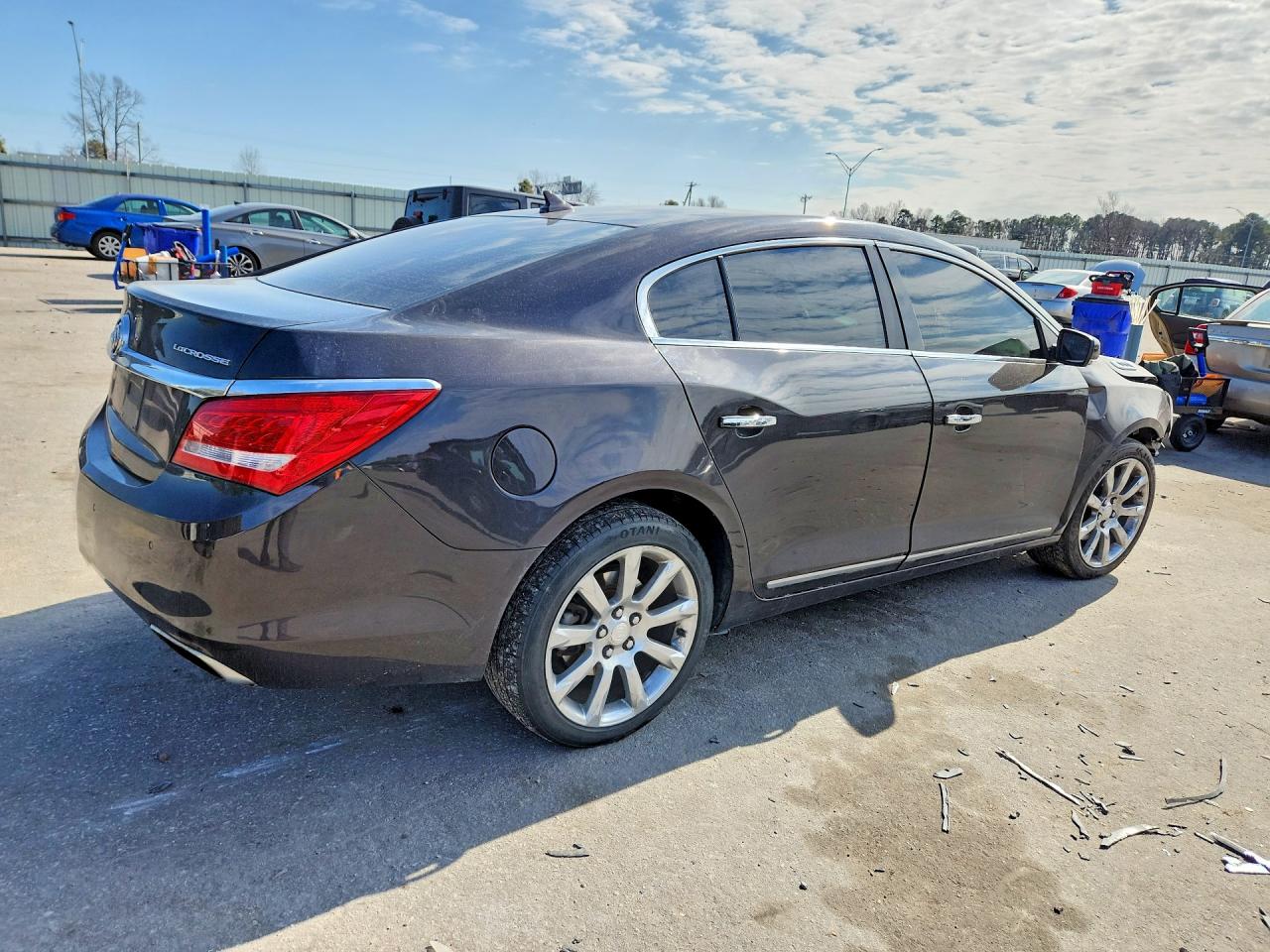 2014 Buick Lacrosse Premium Gray vin: 1G4GD5G31EF186034
