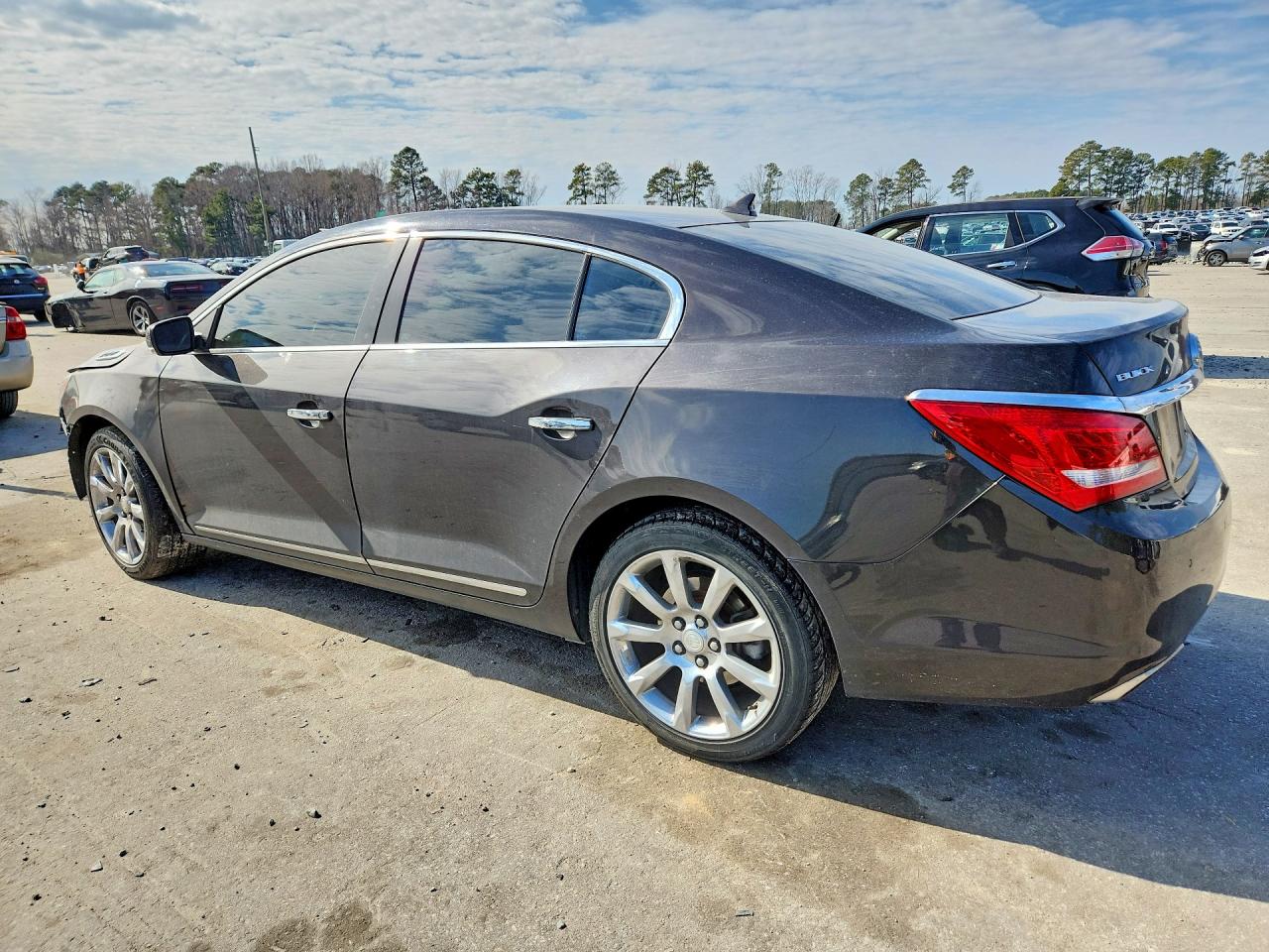 2014 Buick Lacrosse Premium Gray vin: 1G4GD5G31EF186034